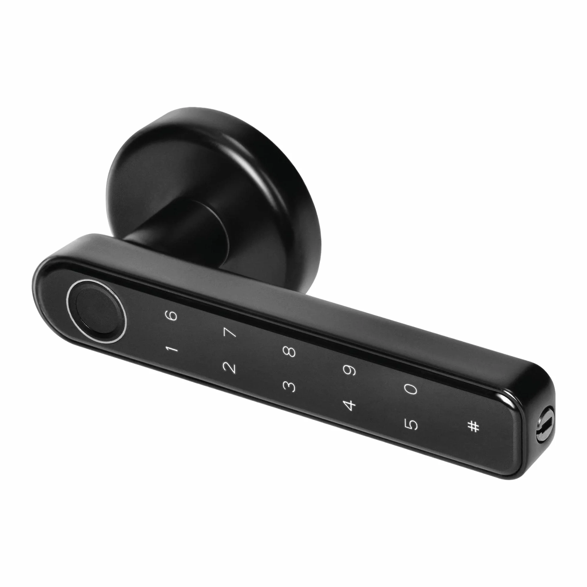 Klamka Szyfrowa Bluetooth 5.0 Zamek do Drzwi Tuya Smart Czarny IP20