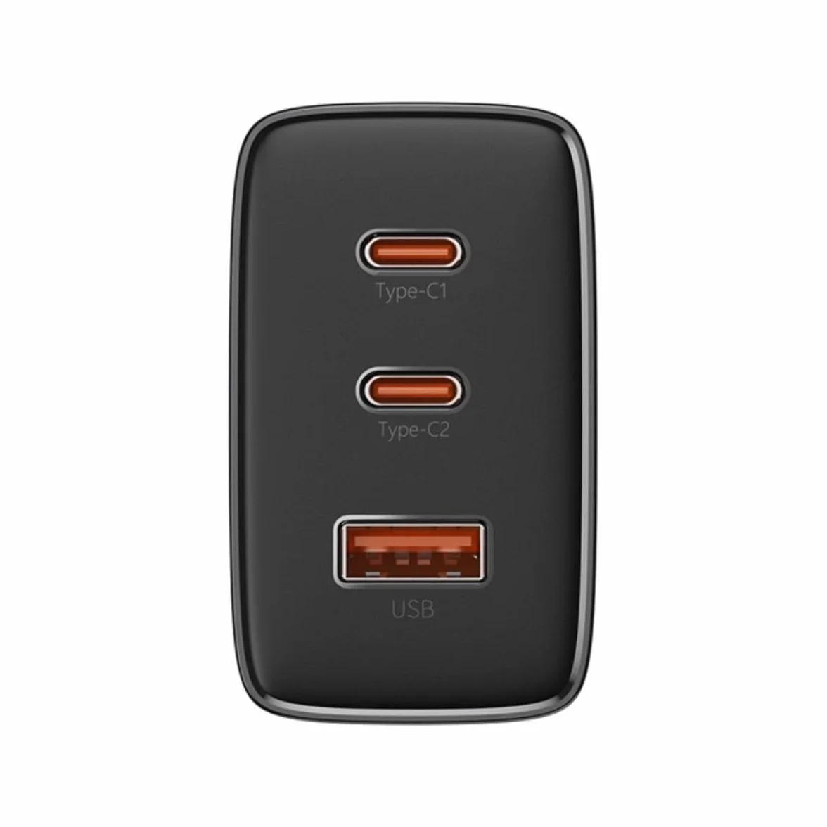 Baseus Travel Charger Cube Pro GaN Quick Charger 65W C+C+U Black EU
