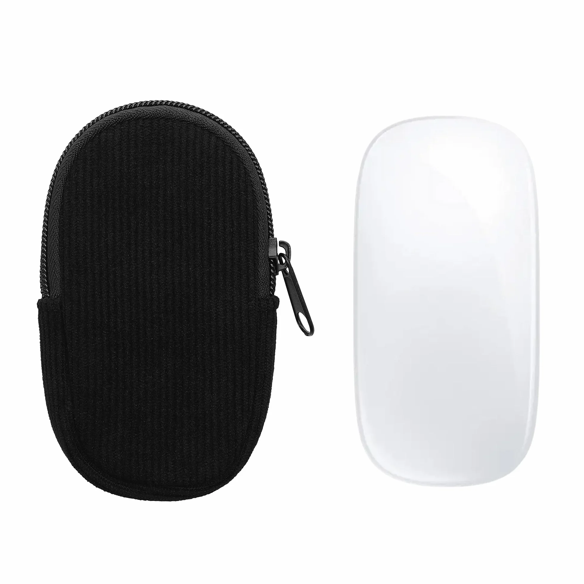 kwmobile Etui ochronne Apple Magic Mouse 1/2, neoprenowe, czarne