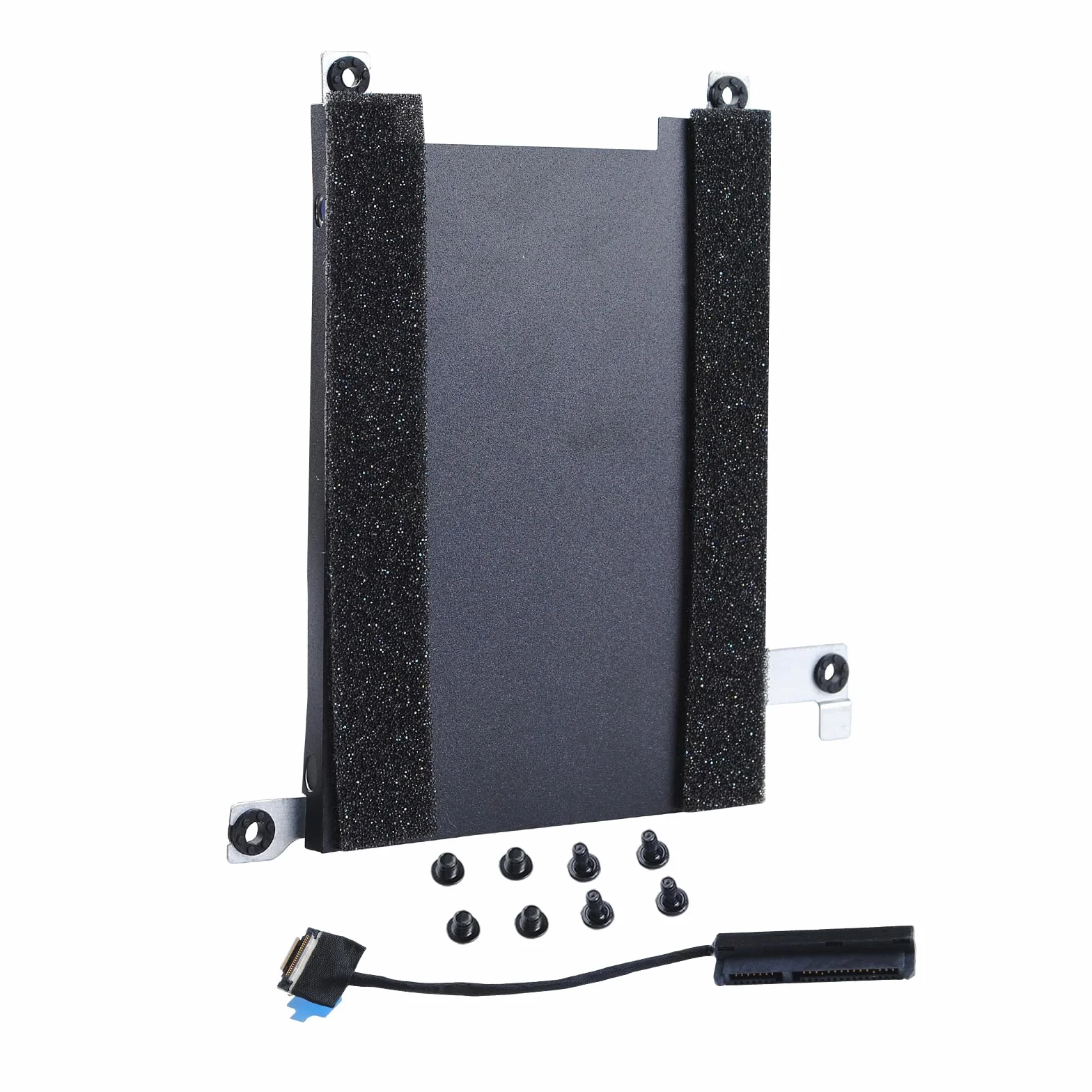2,5-calowy dysk twardy SATA Caddy Kit do Dell Latitude 15 5510 5511 5505 5502 5501 5500, Precision 15 3540 3541 3542 3550 3551, z kablem, wspornikiem, śrubami