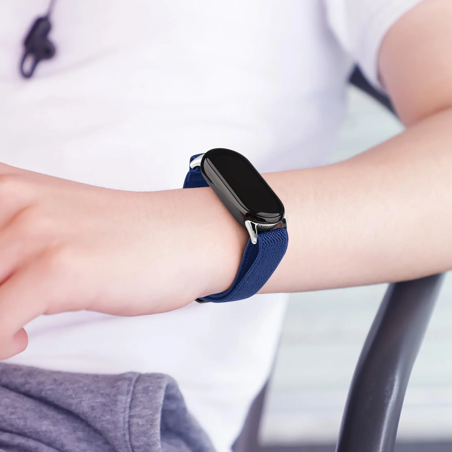 Tobfit pasek do Xiaomi Smartband 10/9/8 nylonowy zamiennik