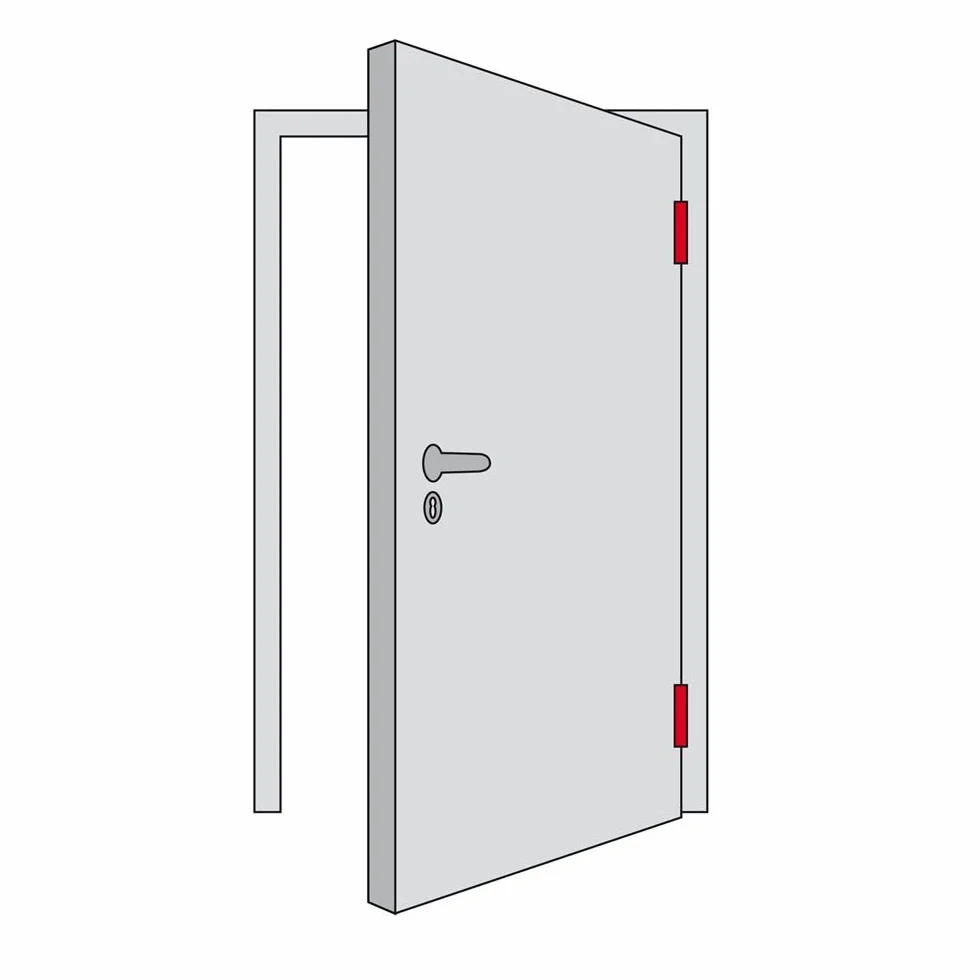Abus TKZ40 Zamek Wpuszczany do Drzwi, Srebrny, 23.5 x 8.5 x 2 cm