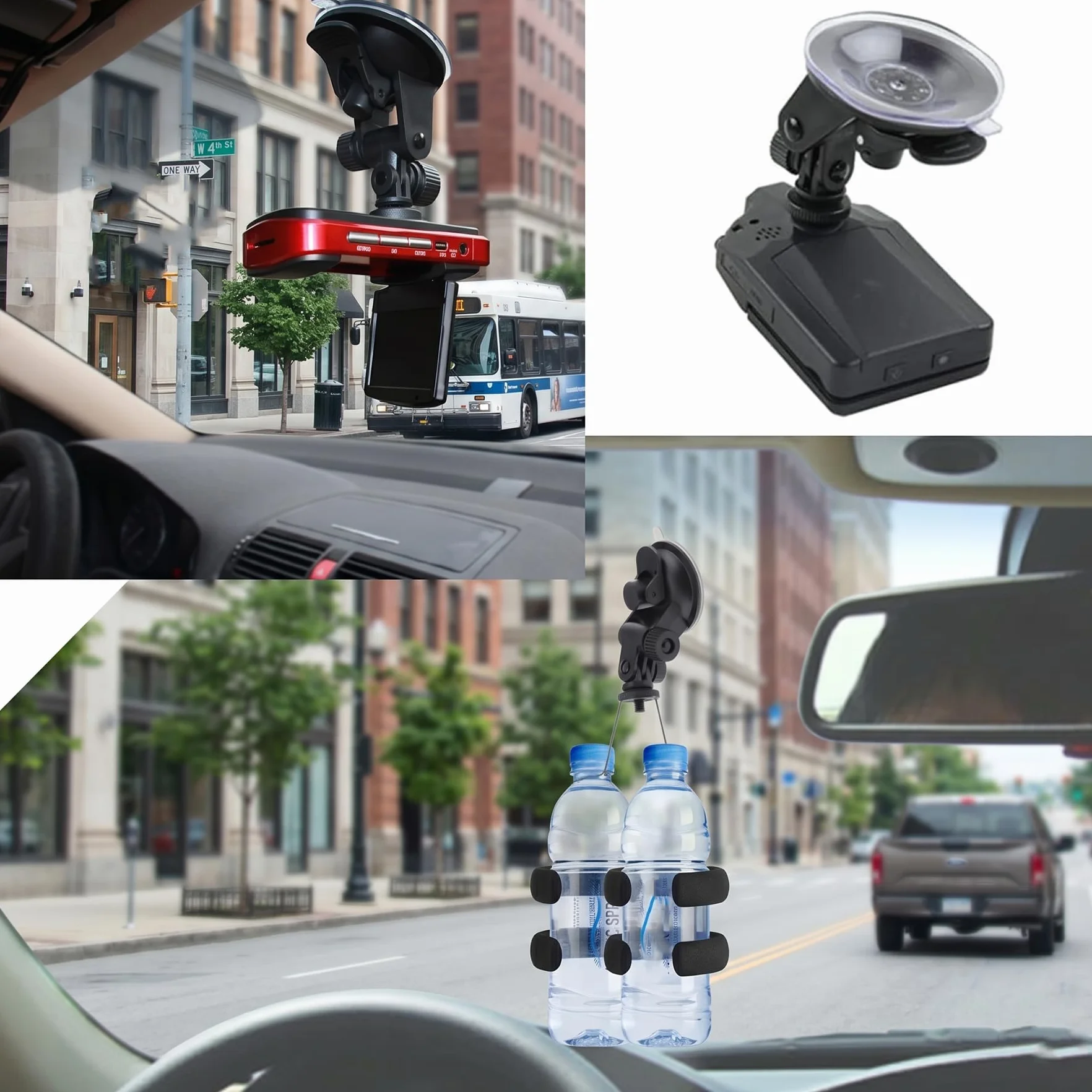 Samochodowy uchwyt na szybę GPS z przyssawką do kamery samochodowej wspornik stojak do Gopros SJCAM Xiaomi Yi 4K Micro SLR