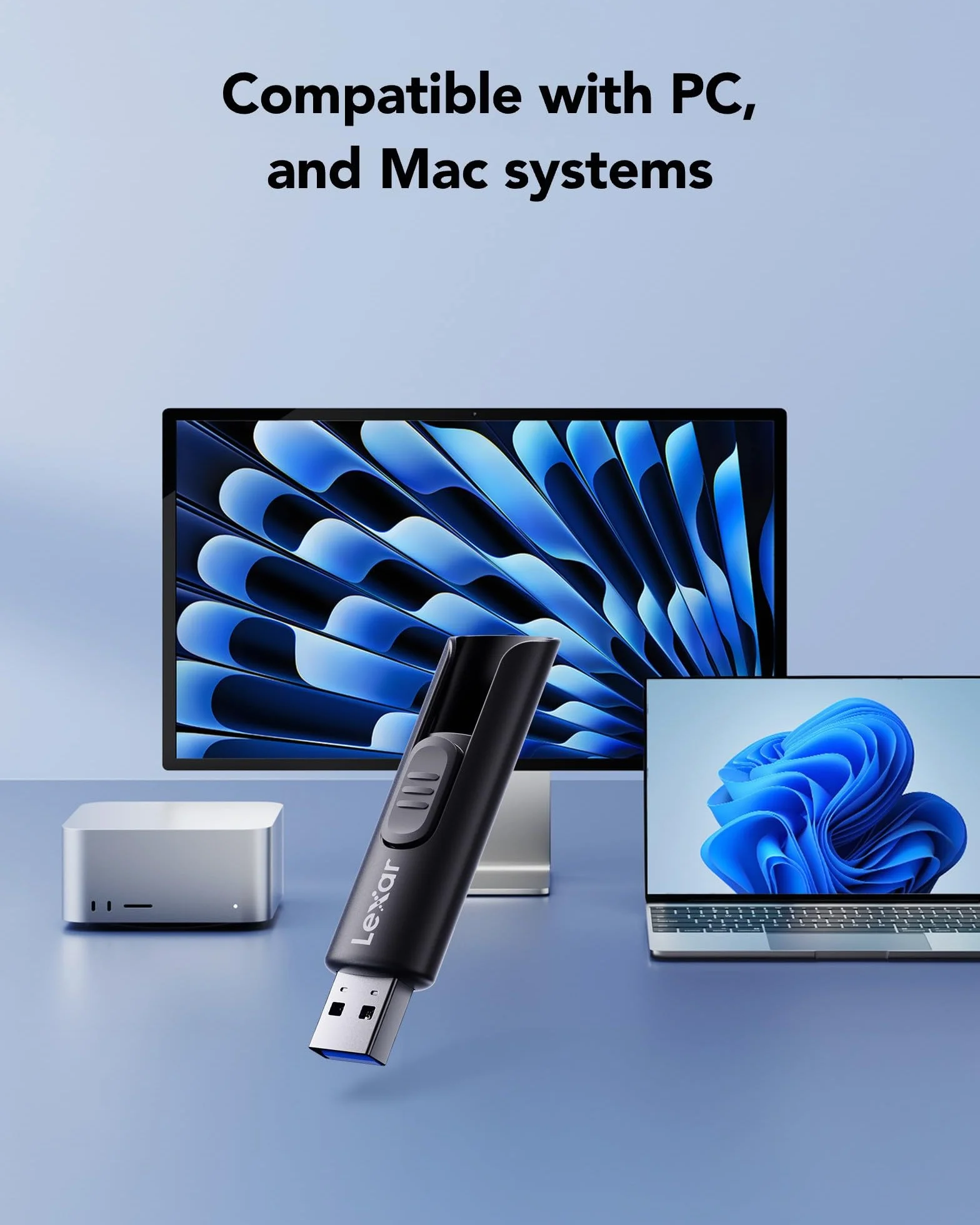 Lexar A30E 32 GB pamięć flash USB 3.2 do 130 MB/s, pamięć do systemów PC i Mac