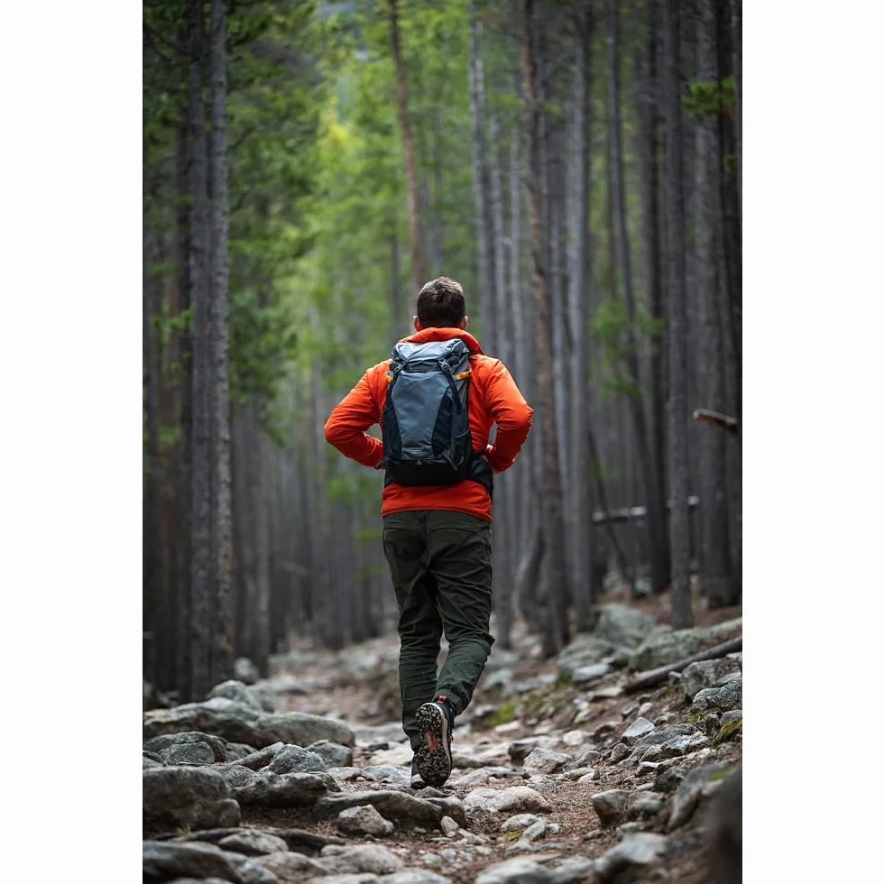 Lowepro PhotoSport BP 15L AW III, plecak turystyczny na aparat z dostępem na boku, ze zdejmowaną wkładką na aparat, z systemem pasków akcesoriów, kolor szary, do bezlusterkowego aparatu, kompatybilny z Sony α6000