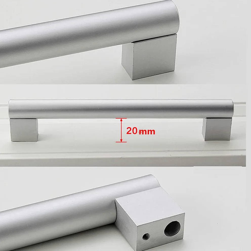 Uchwyt do holowania, uchwyt do szafki, 2 szt. Uchwyt do szafy Uchwyty do drzwi ze stopu aluminium Uchwyty do drzwi szuflady, śruby w zestawie (rozstaw otworów 864 mm) (Size : Hole distance 864mm)