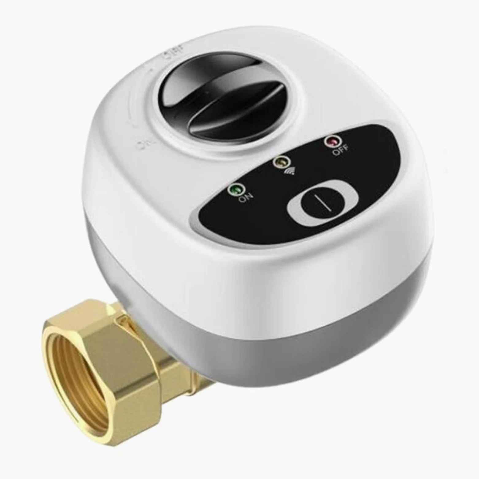 Inteligentne WiFi Zawór Wodny Odcinający Gaz Dla Aplikacji DN15/DN20/DN25 Sterowanie Bezprzewodowe Zegar Alarmowy Automatyka Łączący OszczęDność Wody(DN25)