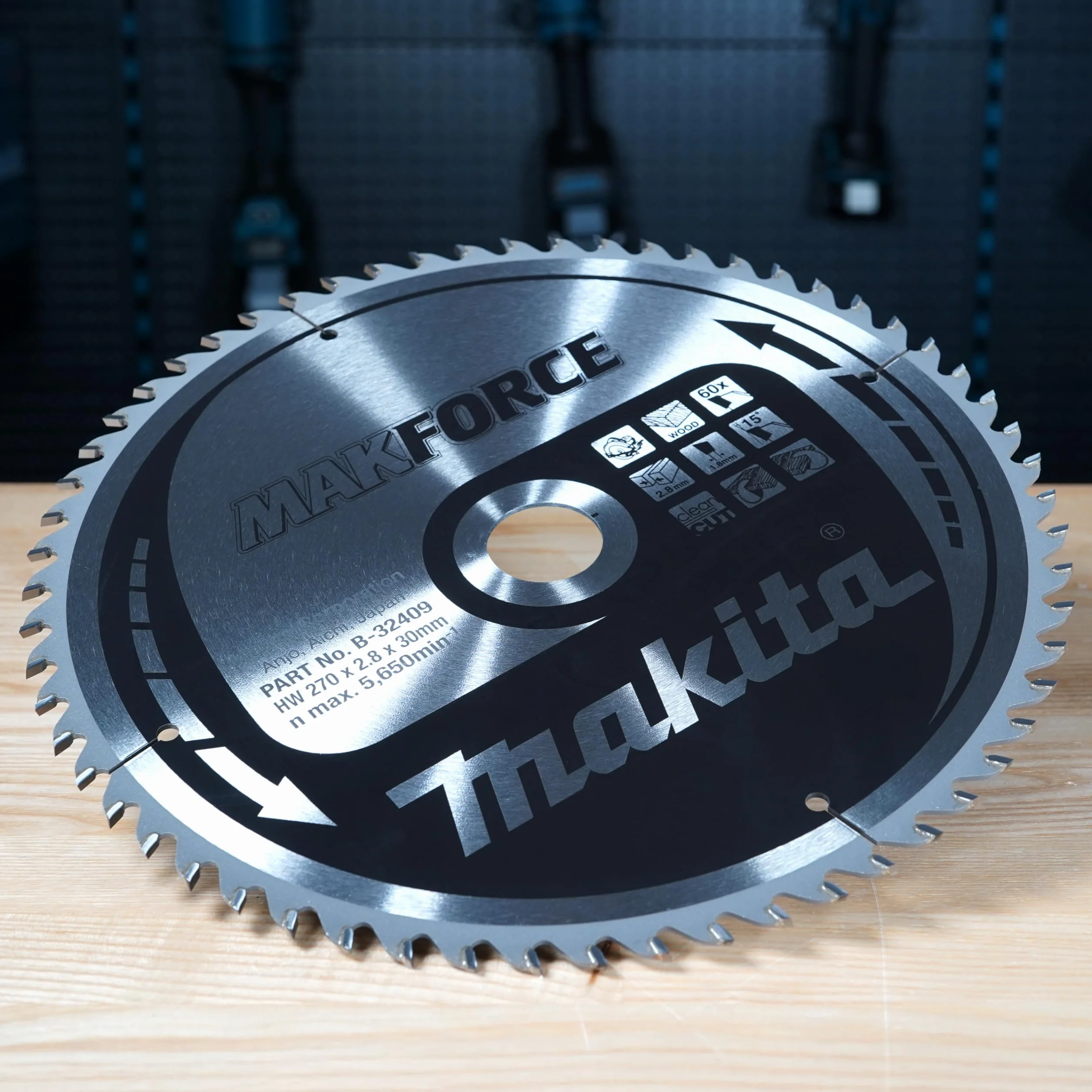 Makita B-32409 Makforce saegeb. 270 x 30 x 60 Z