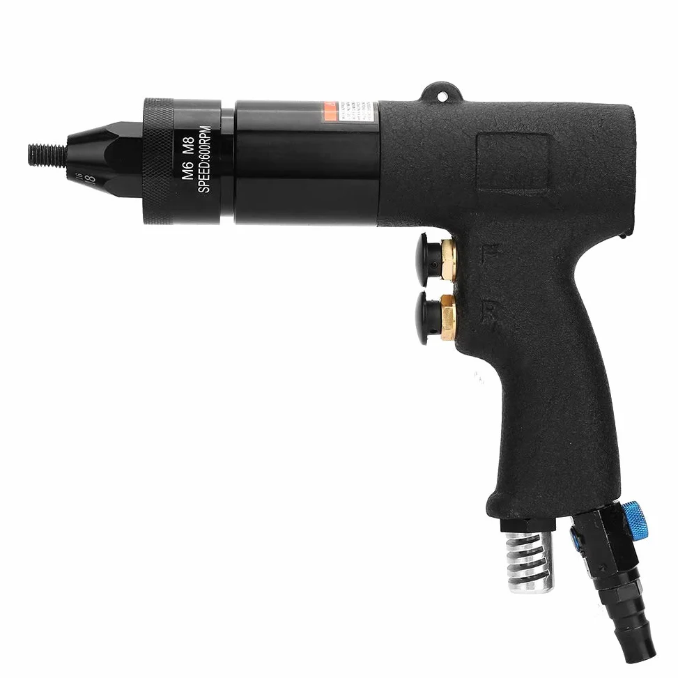 Nitownica Pneumatyczna, Pistolet do Nakrętek Nitownica Pneumatyczna Pistolet do Nakrętek Narzędzie do Nitowania Zestaw Uchwytu Nakrętkowego Pistolet do Nitowania Pneumatycznego