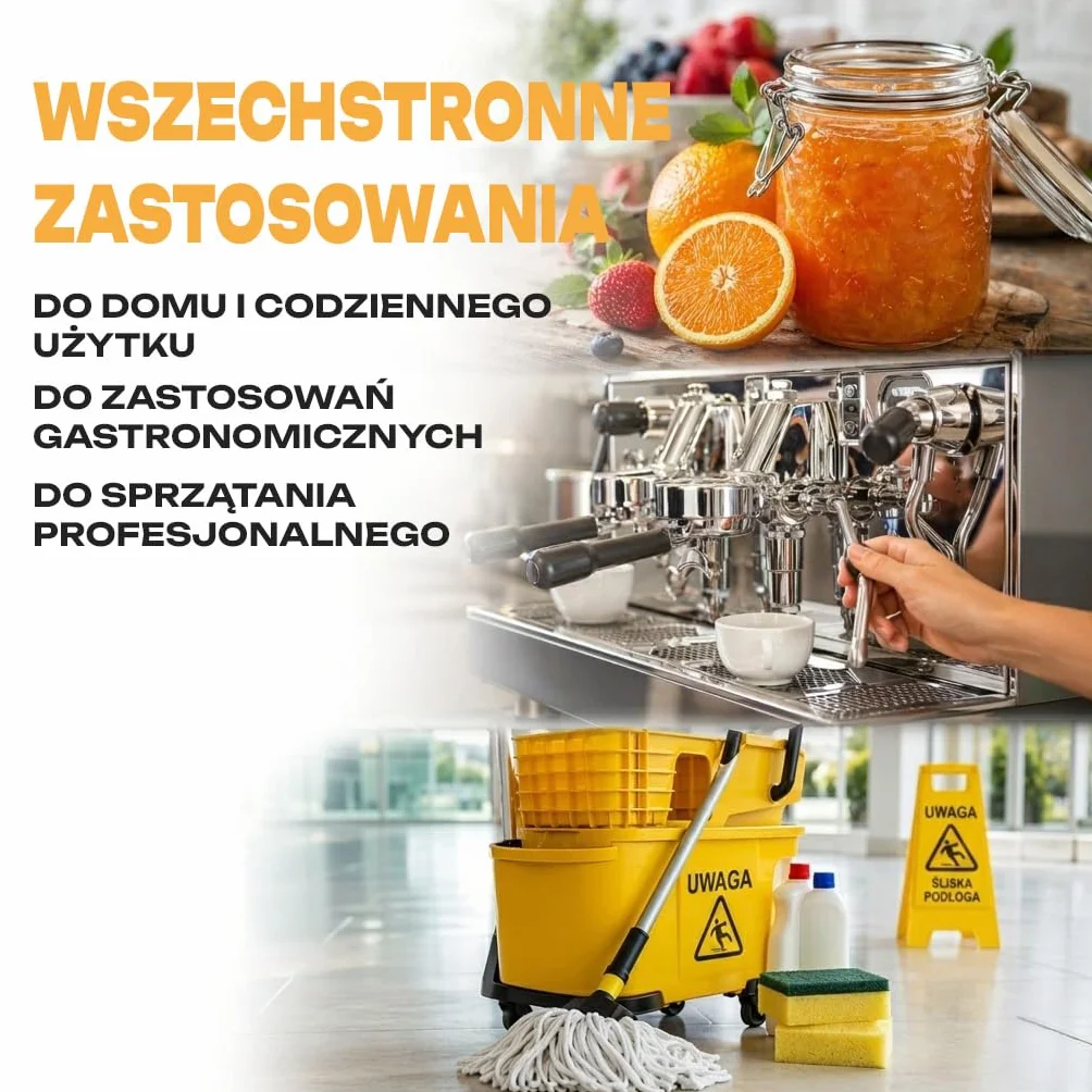 GiDeli Kwas Cytrynowy 100g - E330 Jakość Spożywcza w Proszku - Regulator Kwasowości Idealny do Czyszczenia, Odkamieniania, Pieczenia i Gotowania - Produkt Naturalny bez GMO