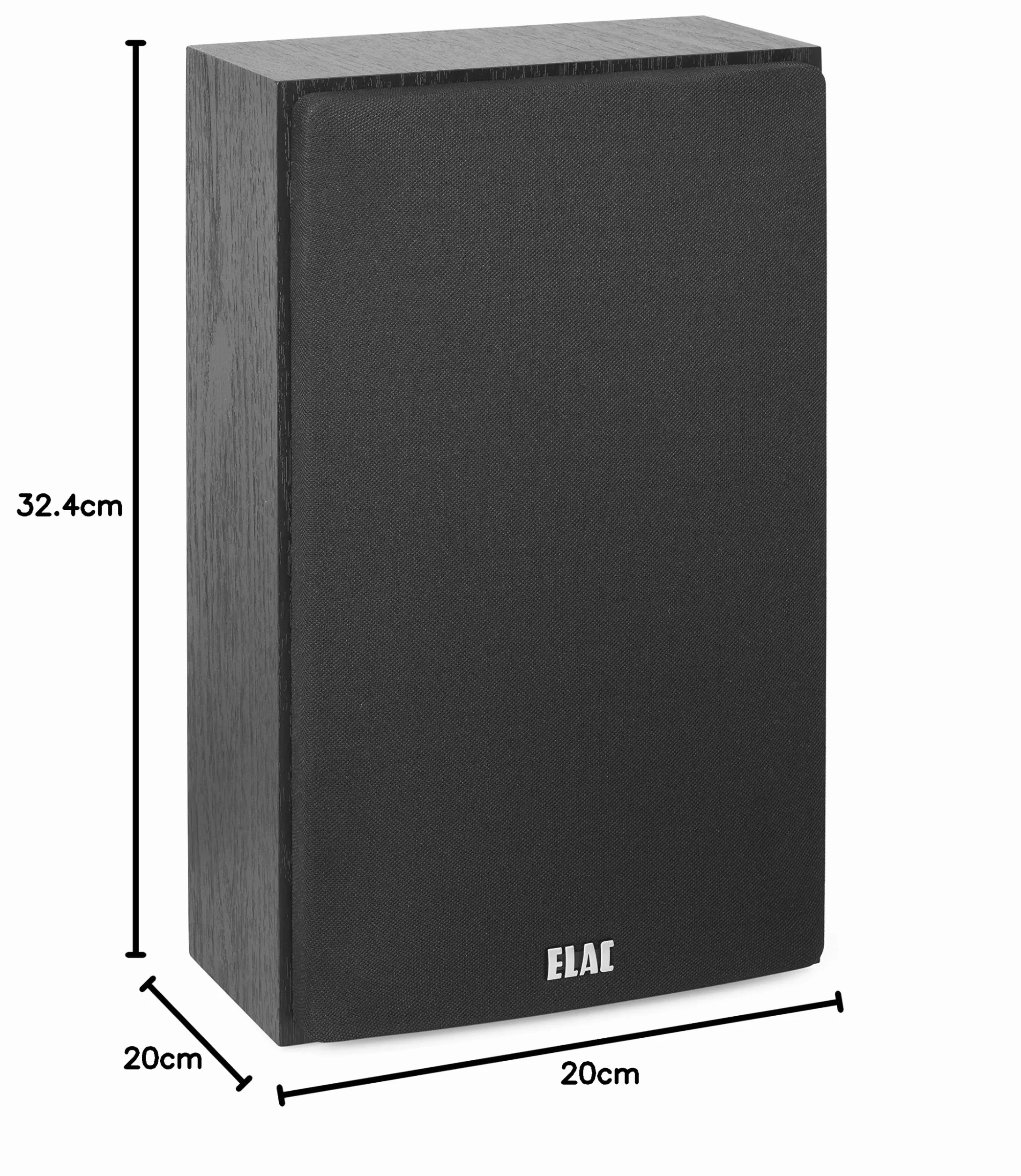 ELAC Debut OW4.2 głośnik OnWall czarny dekoracyjny
