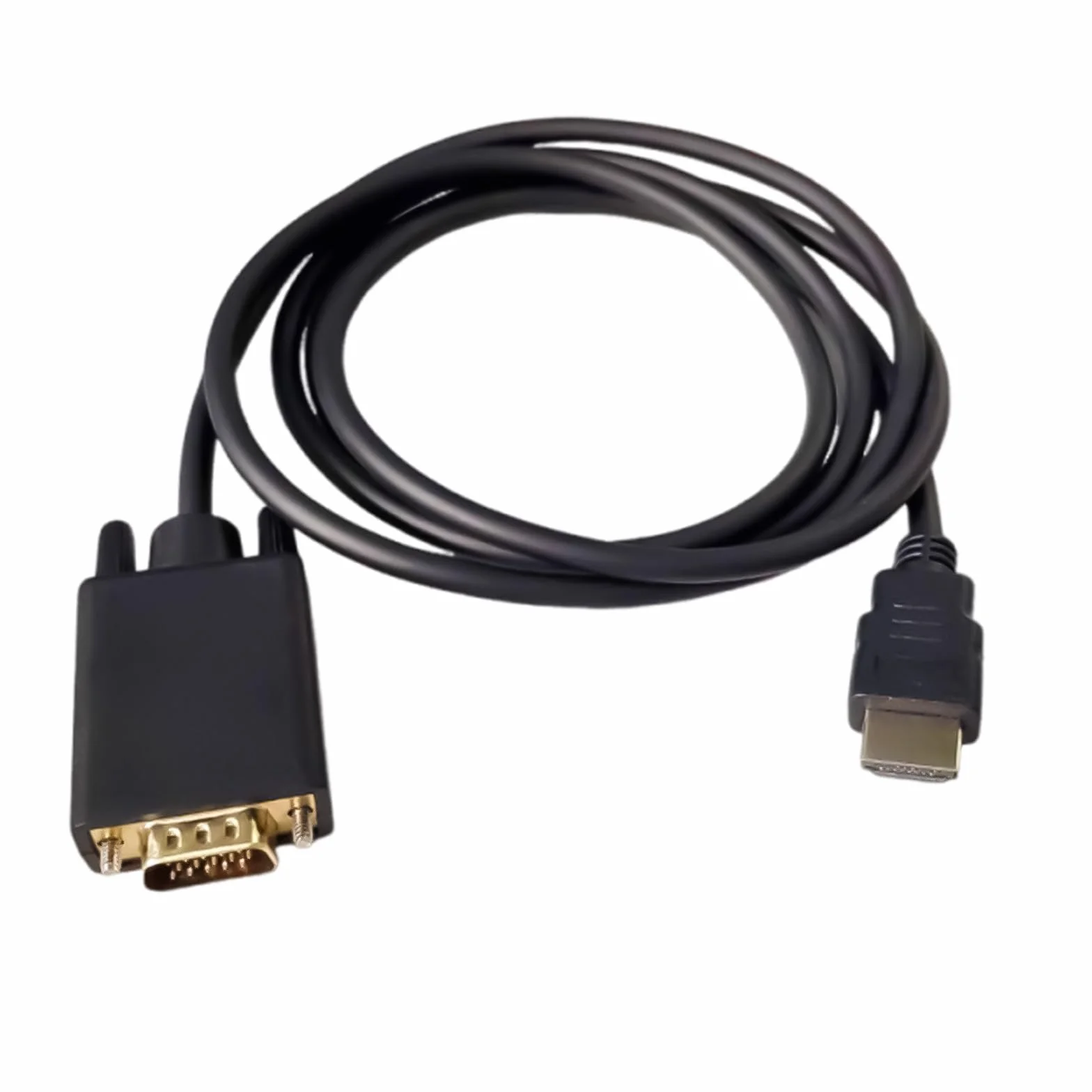Xinlie Gniazdo HDMI na wtyk VGA 1080p Adapter aktywny HDMI do VGA kabel wideo