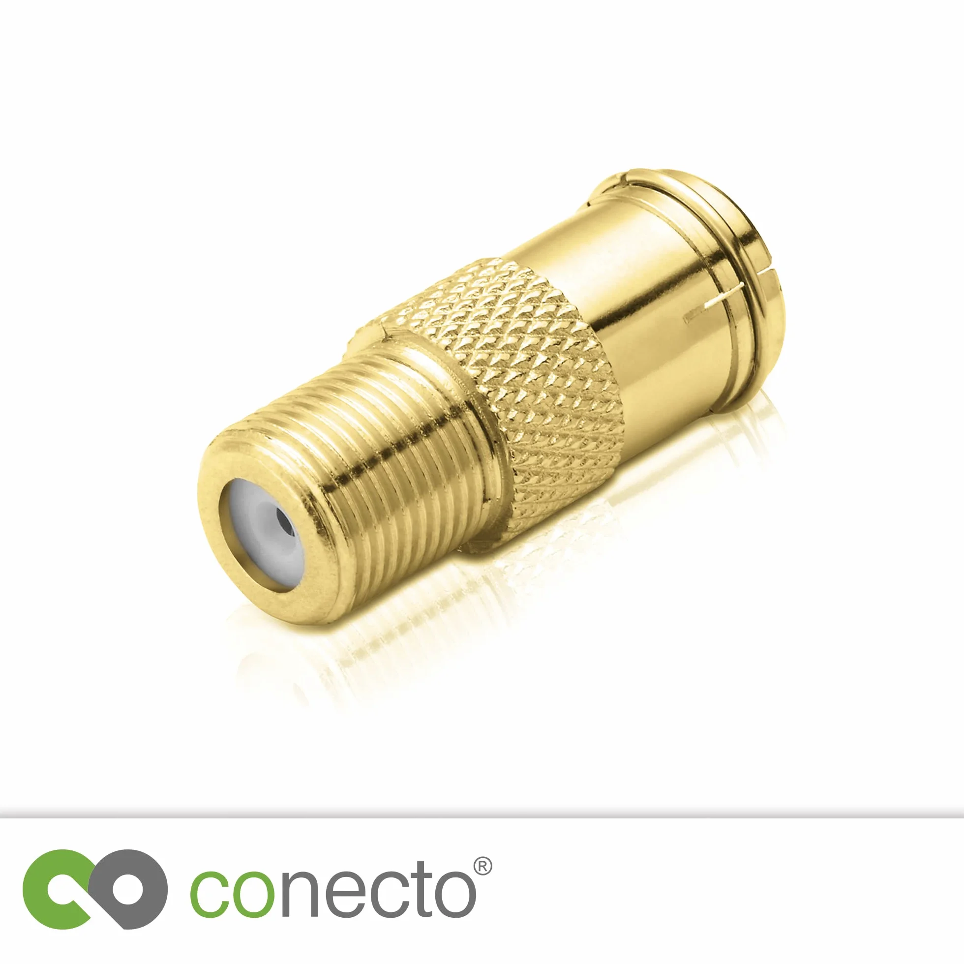 Conecto Adapter antenowy gniazdo F na gniazdo koncentryczne IEC SA-CC50835 zestaw 1 szt