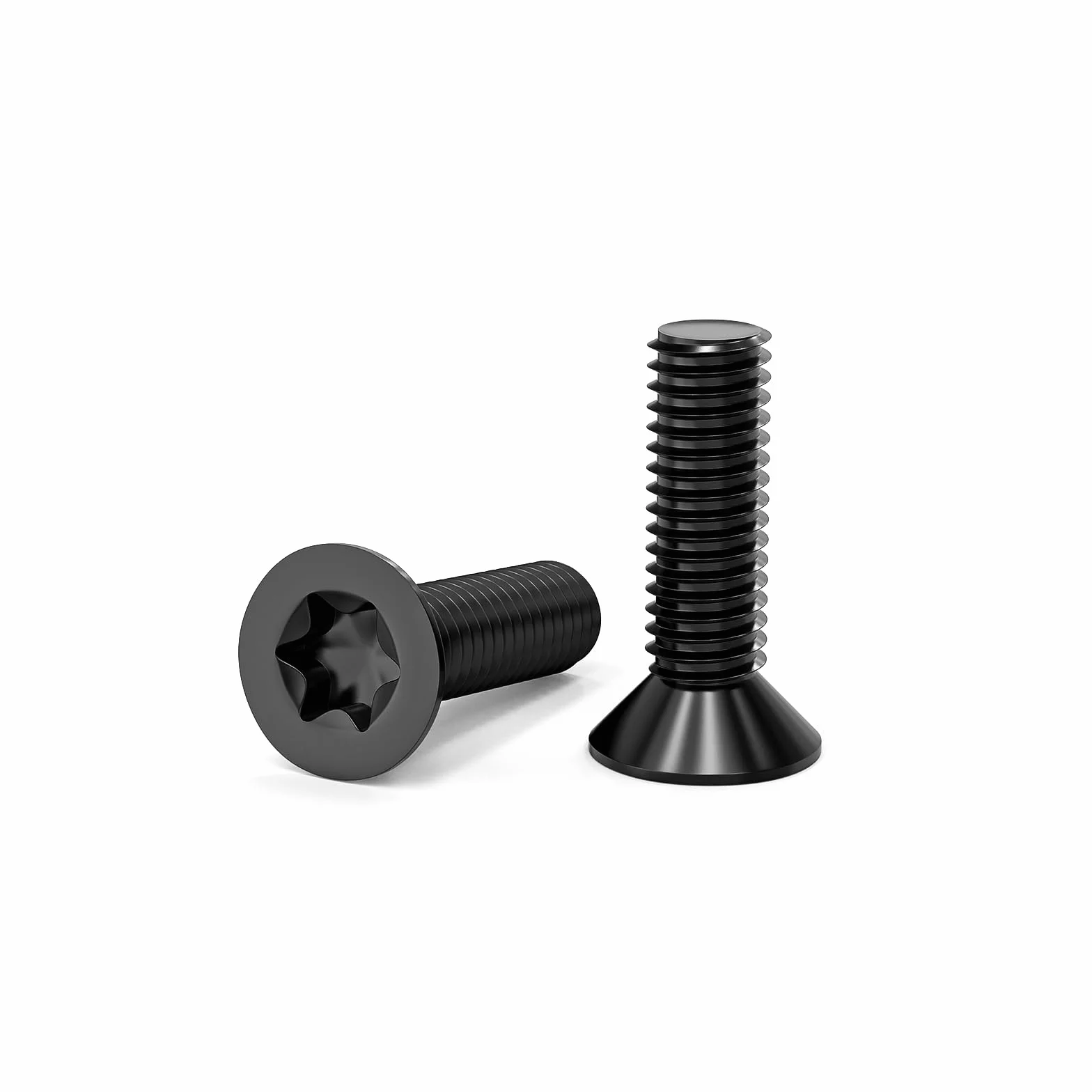 ORTAVA 100 sztuk śrub z łbem wpuszczanym M3 x 10 mm, M3 śruby z łbem wpuszczanym Torx ze stali nierdzewnej 304, śruba z łbem wpuszczanym z gniazdem sześciokątnym / Torx (ISR/TX) zgodnie z normą ISO