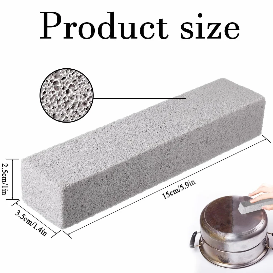 Pumice Stone środek do czyszczenia WC z pumeksem – skuteczny środek do czyszczenia toalety z kamienia moczowego i kamienia – uniwersalny blok do czyszczenia WC i bloku do czyszczenia grilla (10 sztuk)