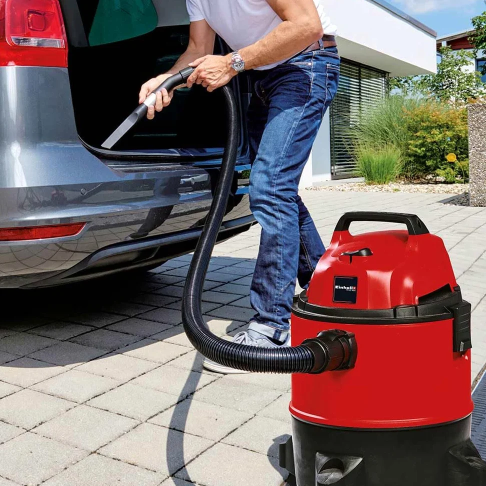 Einhell TC-VC 1825 Odkurzacz do stałych i cieczy (1250 W, podciśnienie 180 mbar, komora 25 l)