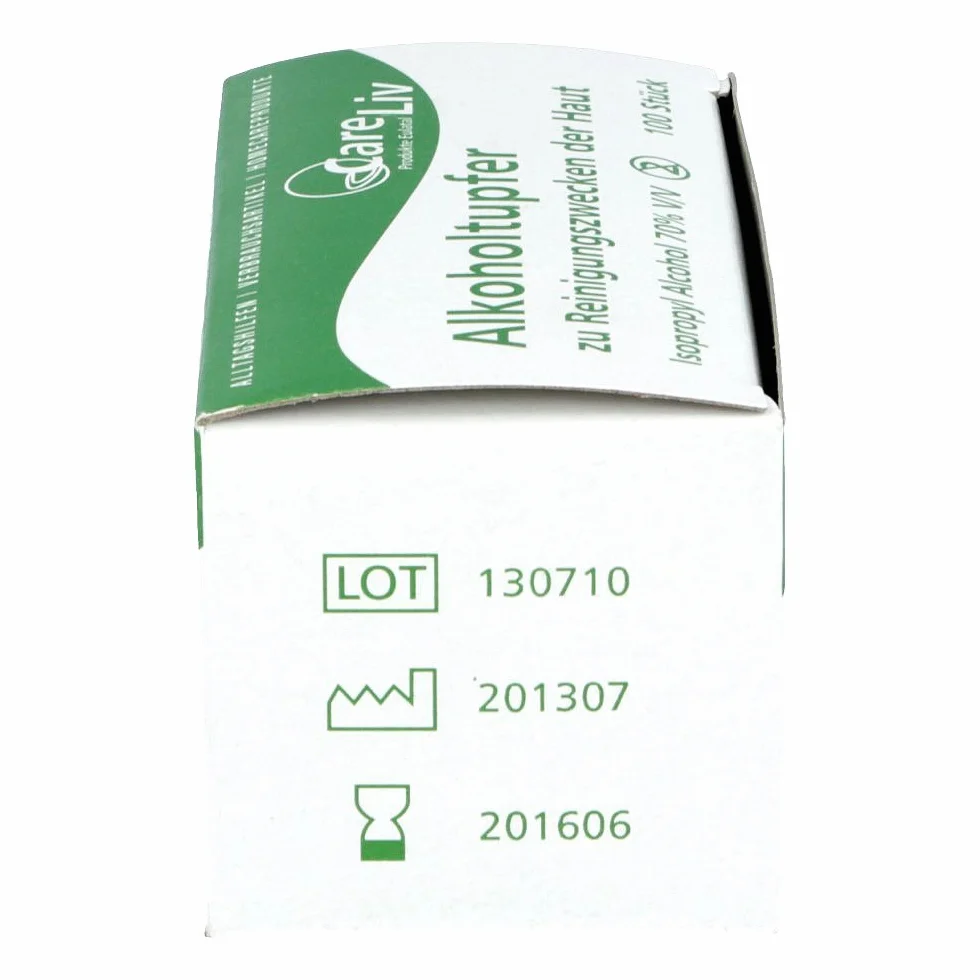 wacik alkoholowy 3x6 cm sterylny 100 szt