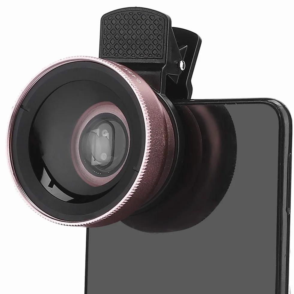 Obiektyw do Telefonu 2 w 1 Szeroki Kąt 0,45X i Makro