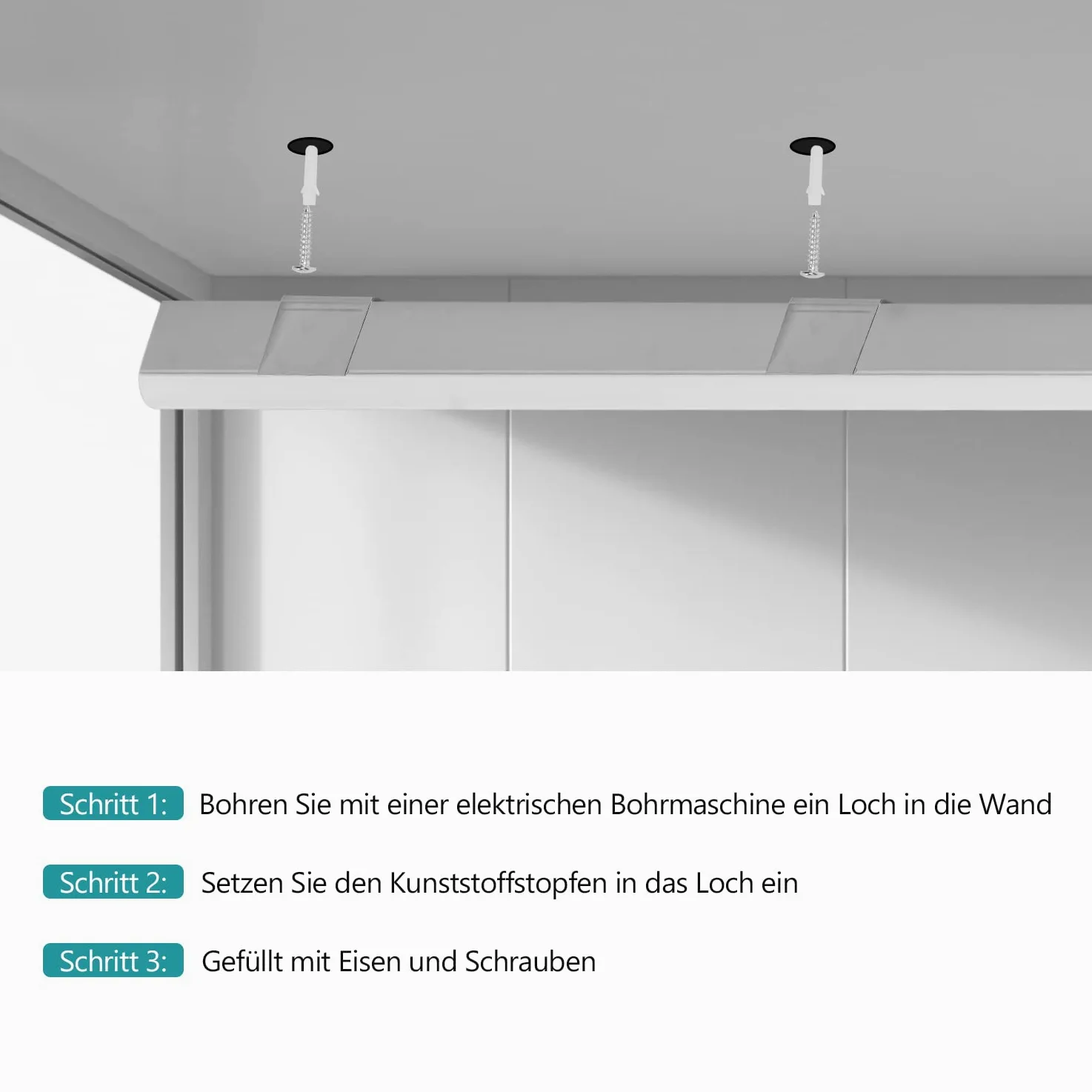 Sonnewelt Profil aluminiowy LED w kształcie litery V, 1 m, 20 sztuk do taśm LED do 11 mm, z osłoną, zaślepkami i klipsami montażowymi do taśm LED i taśm LED