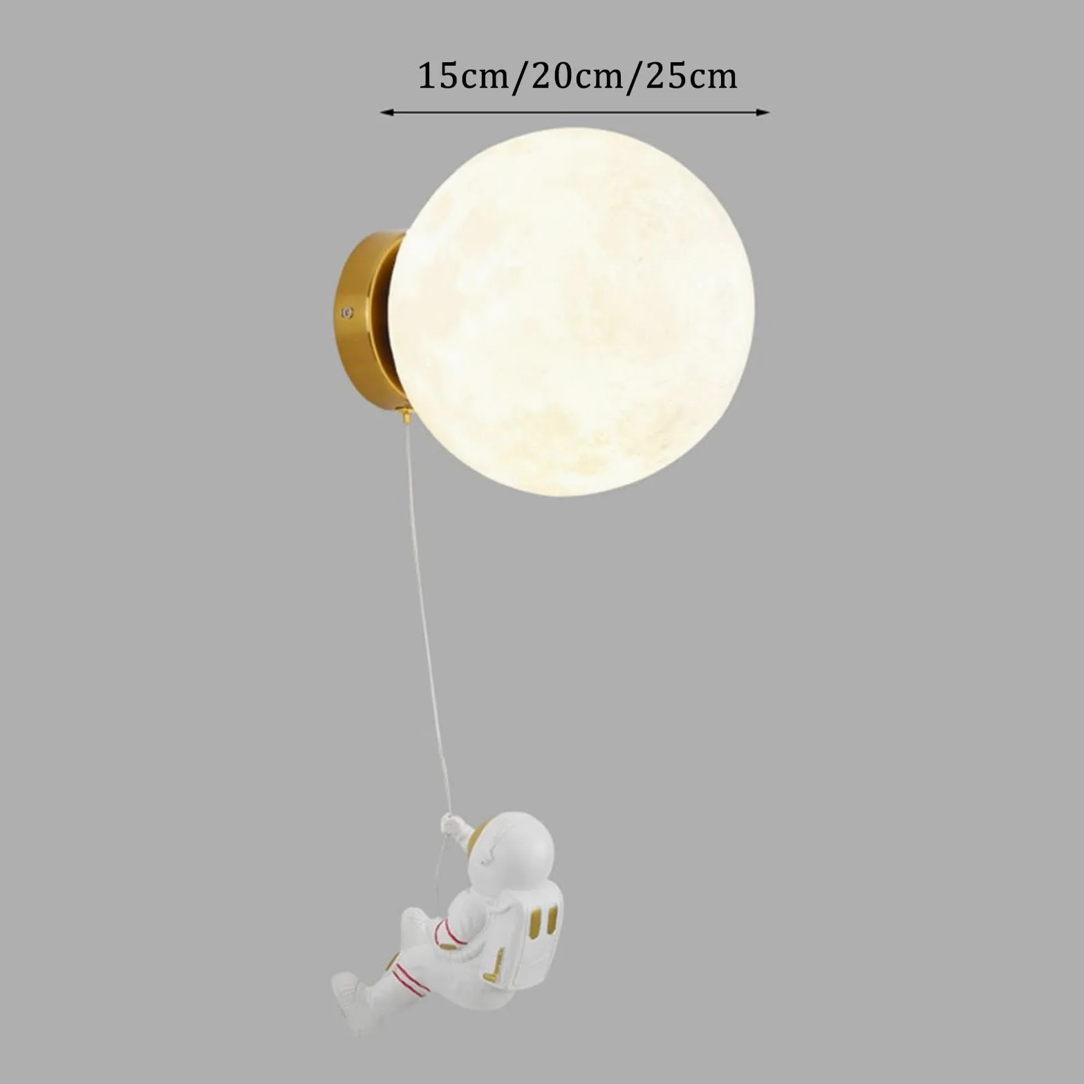 Lampa ścienna LED do wnętrz nowoczesna astronauta lampa ścienna przestrzeń astronauta pokój dziecięcy lampka nocna oświetlenie ścienne chłopiec dziewczyna sypialnia salon lampka nocna (ciepłe światło