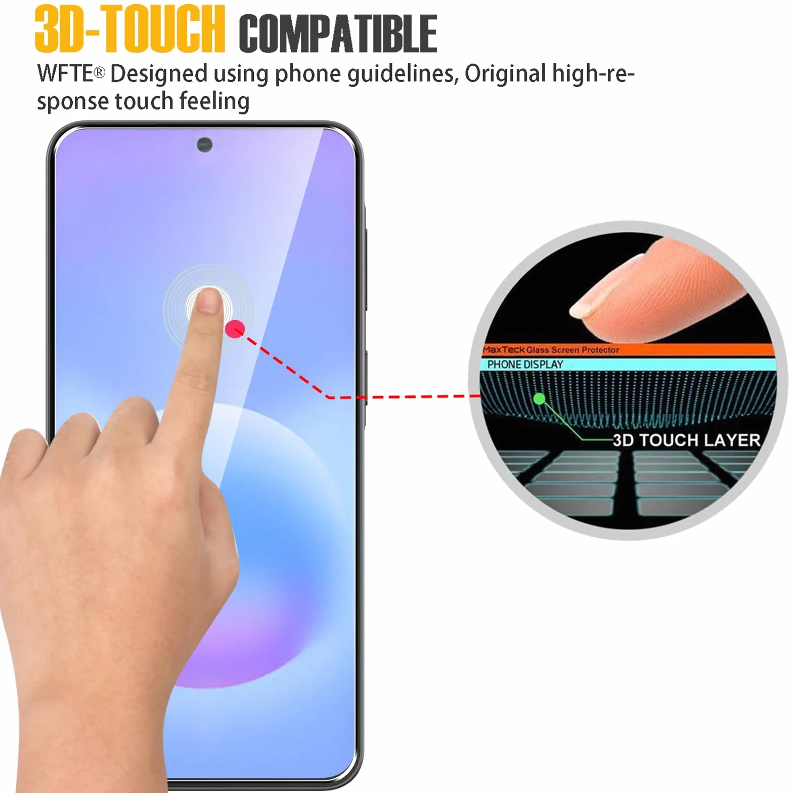 Folia ochronna ze szkła hartowanego 9H do Samsunga Galaxy A57 5G 2 sztuki
