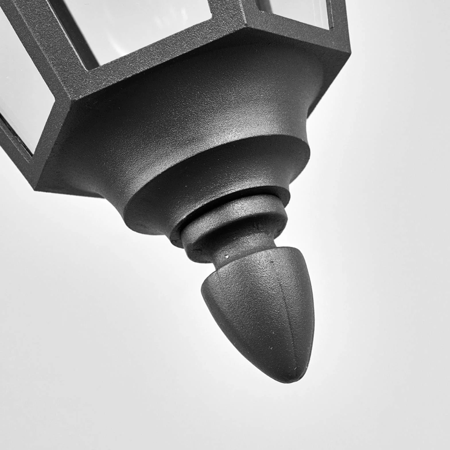 Lindby lampa wisząca zewnętrzna 'EDANA', kolor czarny, aluminium, żarówka E27