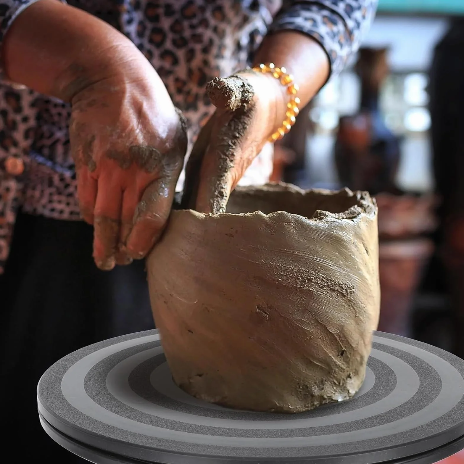 Płaskie talerze obrotowe 20 cm 20 kg z łożyskami kulkowymi 2 szt