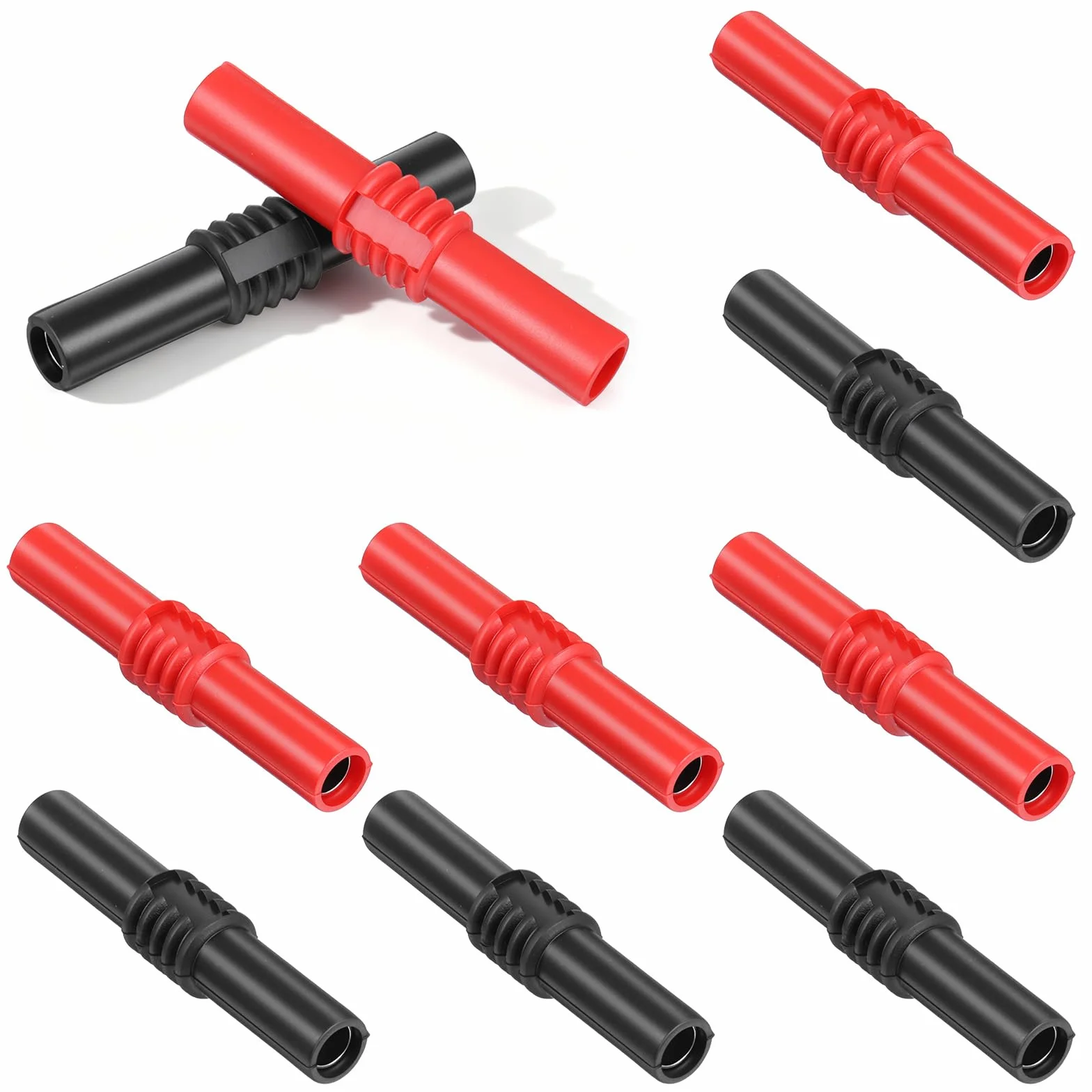 Gniazdo bananowe 4 mm izolowane adapter przedłużający wtyczka bananowa