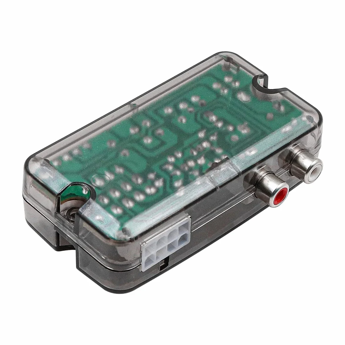 Samochodowy konwerter audio stereo RCA High Low Frequency regulowany adapter poziomu głośnika