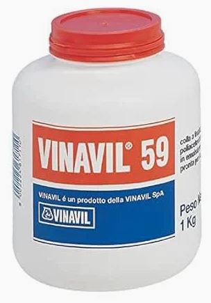 Klej winylowy Vinavil 59 do drewna, sklejki, laminatu z tworzywa sztucznego, cementu 5 kg