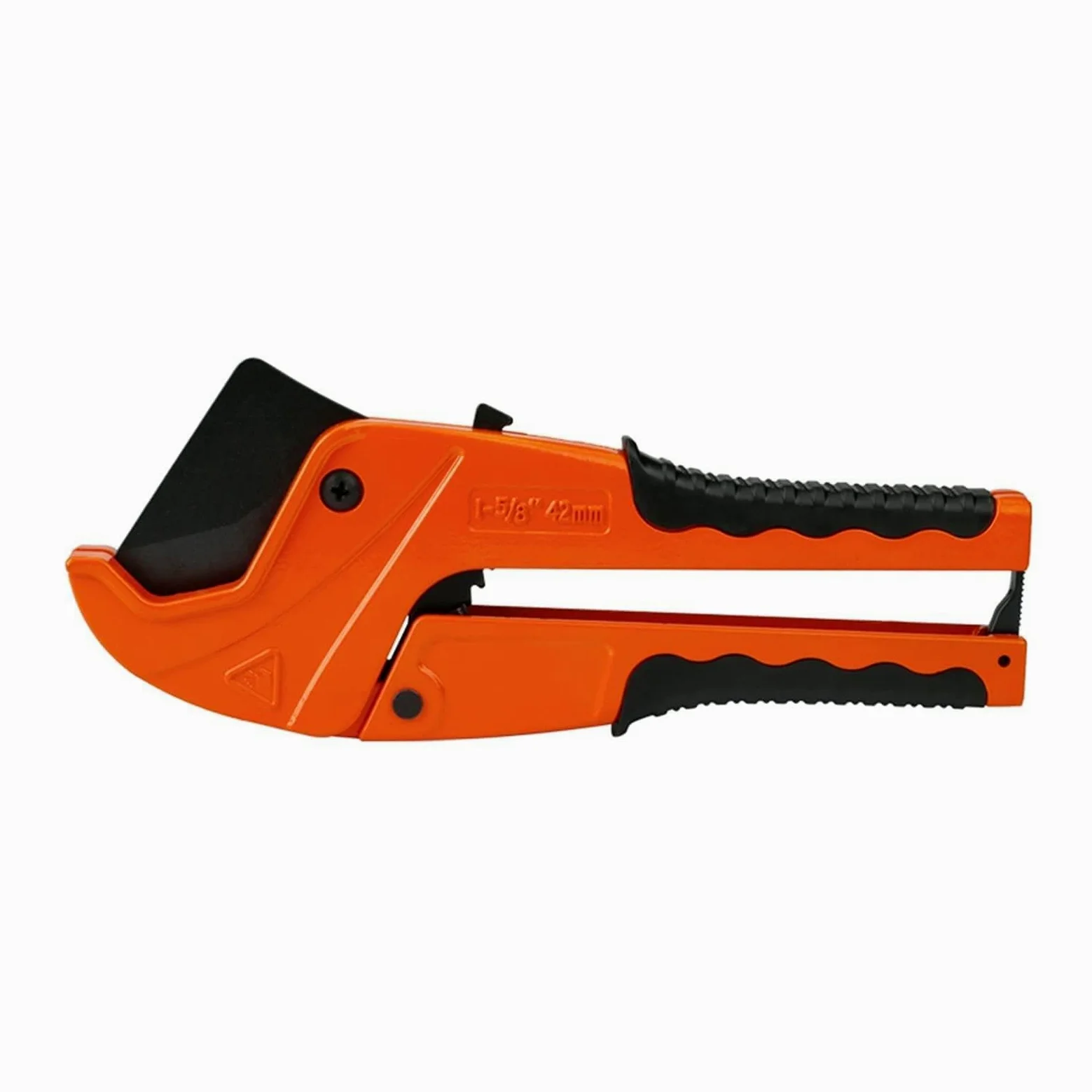 Obcinak do rur, PVC. Urządzenia do cięcia rur, 42mm Aluminiowa ciała Ratchet Nożyce Tube Cutter PVC/PU/PP/PE Narzędzia do cięcia węża(Strengthened)