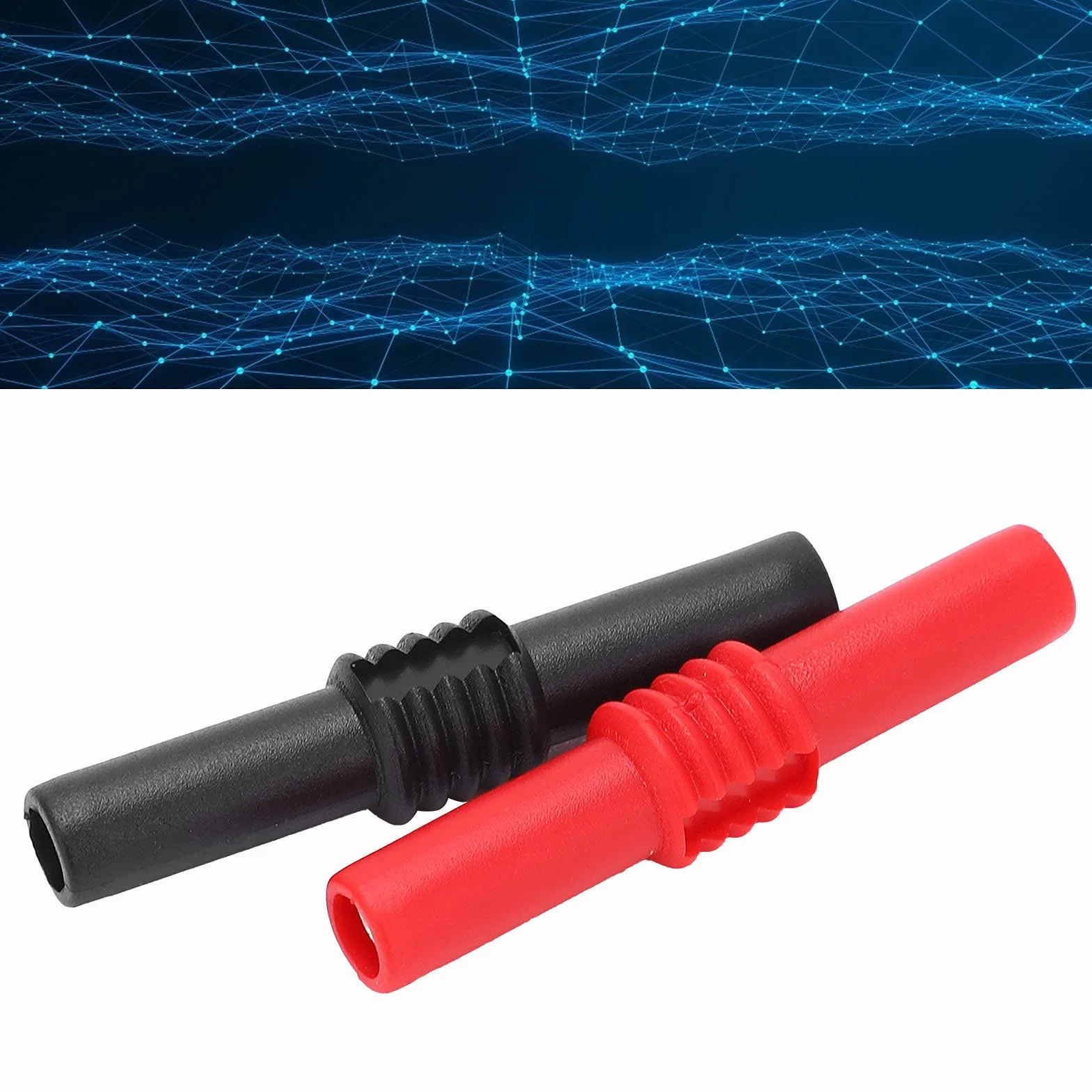 Wtyk Bananowy Adapter Przedłużający 4mm 10 szt. U22