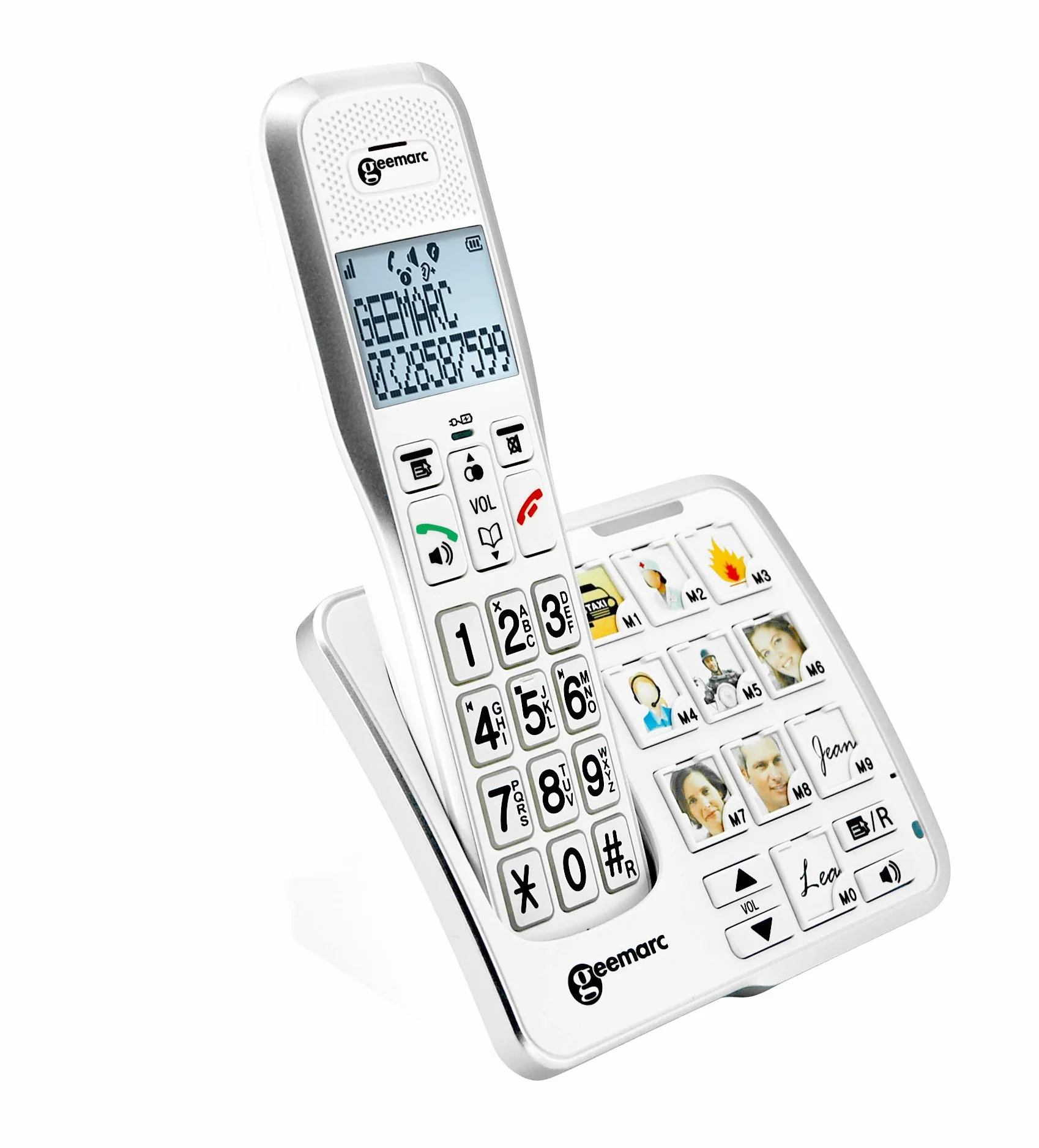 Geemarc Amplidect 595 Photo – wzmocniony telefon stacjonarny z połączeniem alarmowym
