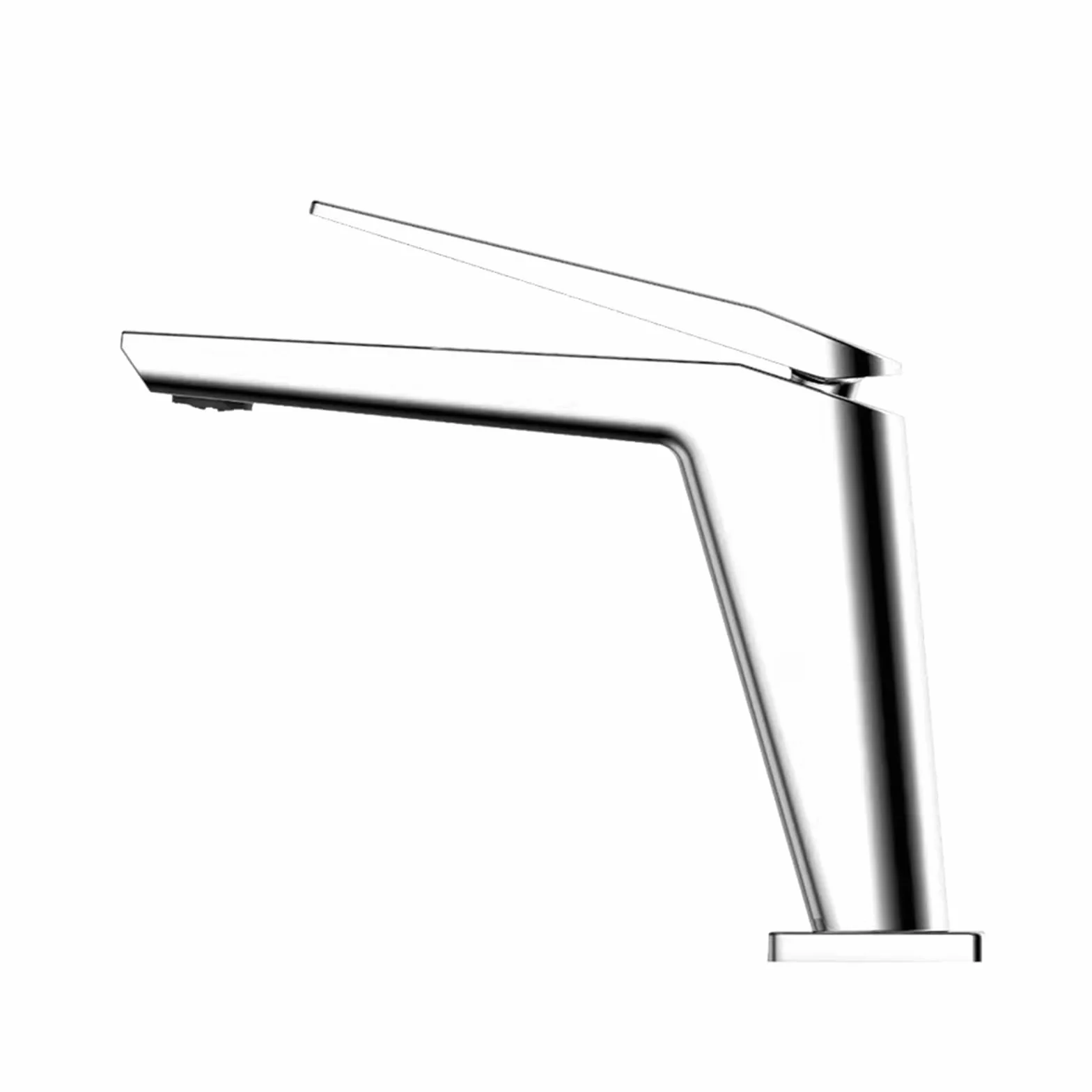 Bateria umywalkowa do łazienki Bateria umywalkowa Gourmet Bateria umywalkowa do ciepłej i zimnej wody Bateria kwadratowa(Chrome faucet)