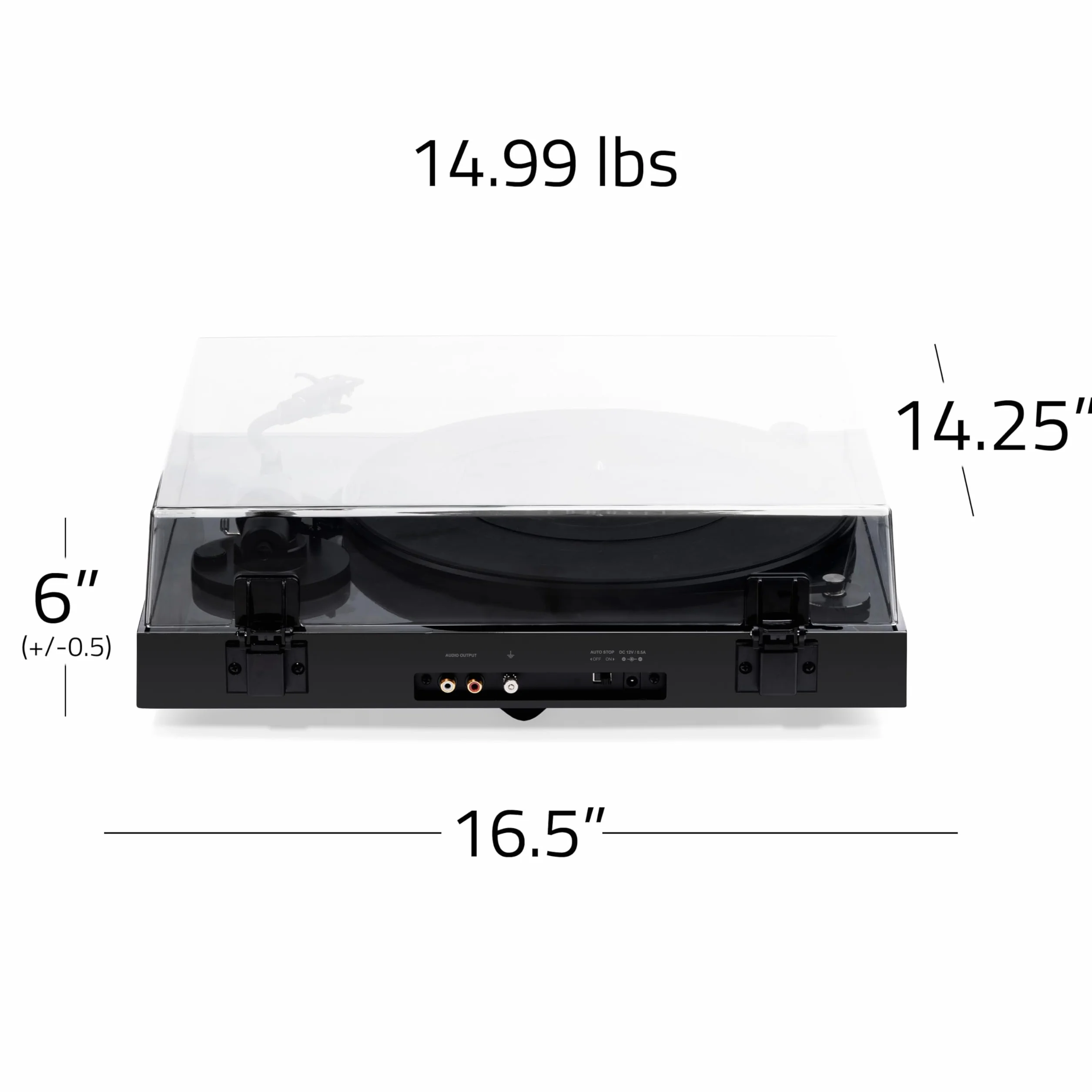 Fluance RT82 Reference High Fidelity winylowy gramofon z wkładką Ortofon OM10, czarny fortepianowy