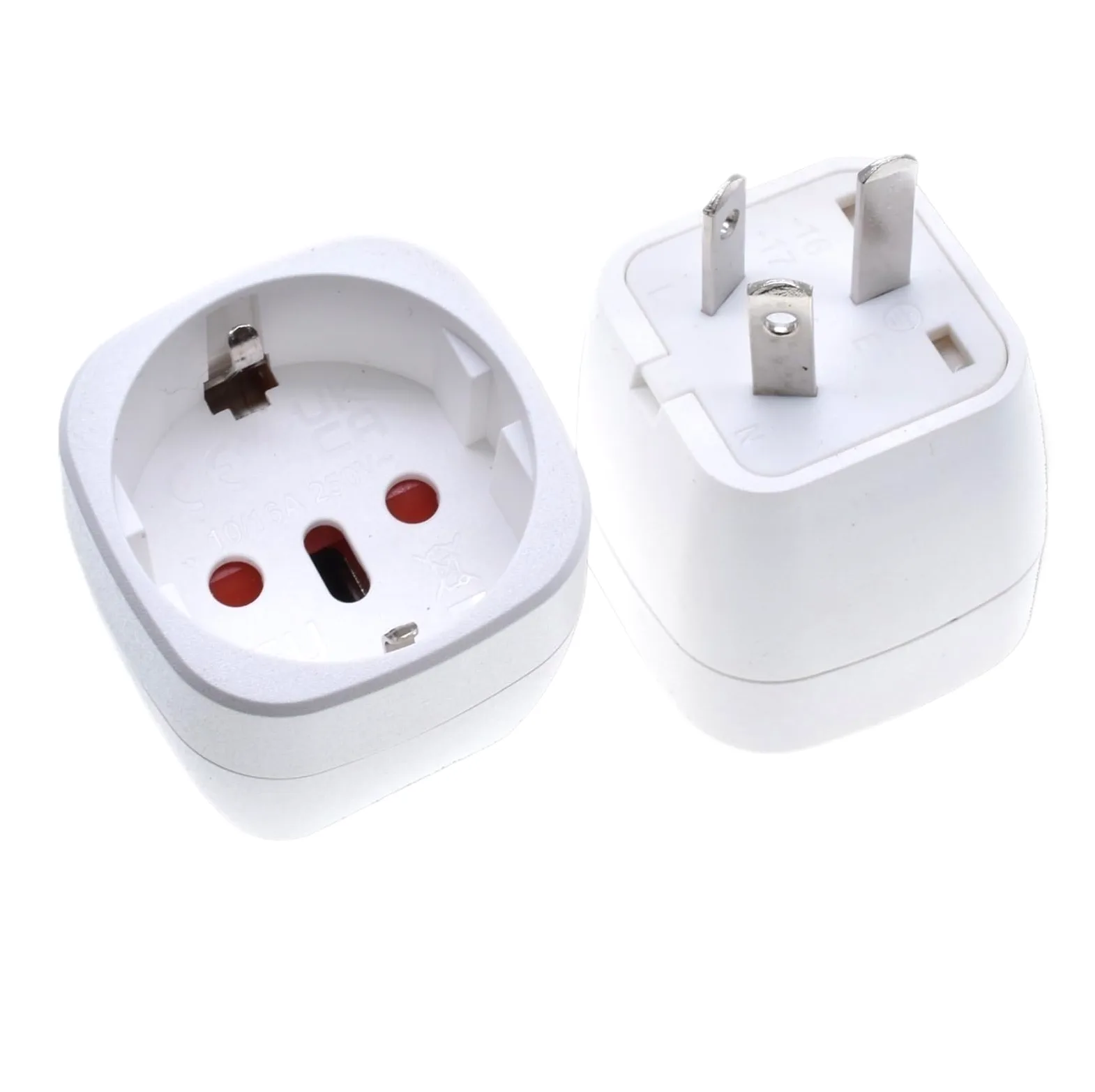 Adapter gniazda 220 V (EU-5 biały, 1 szt.)