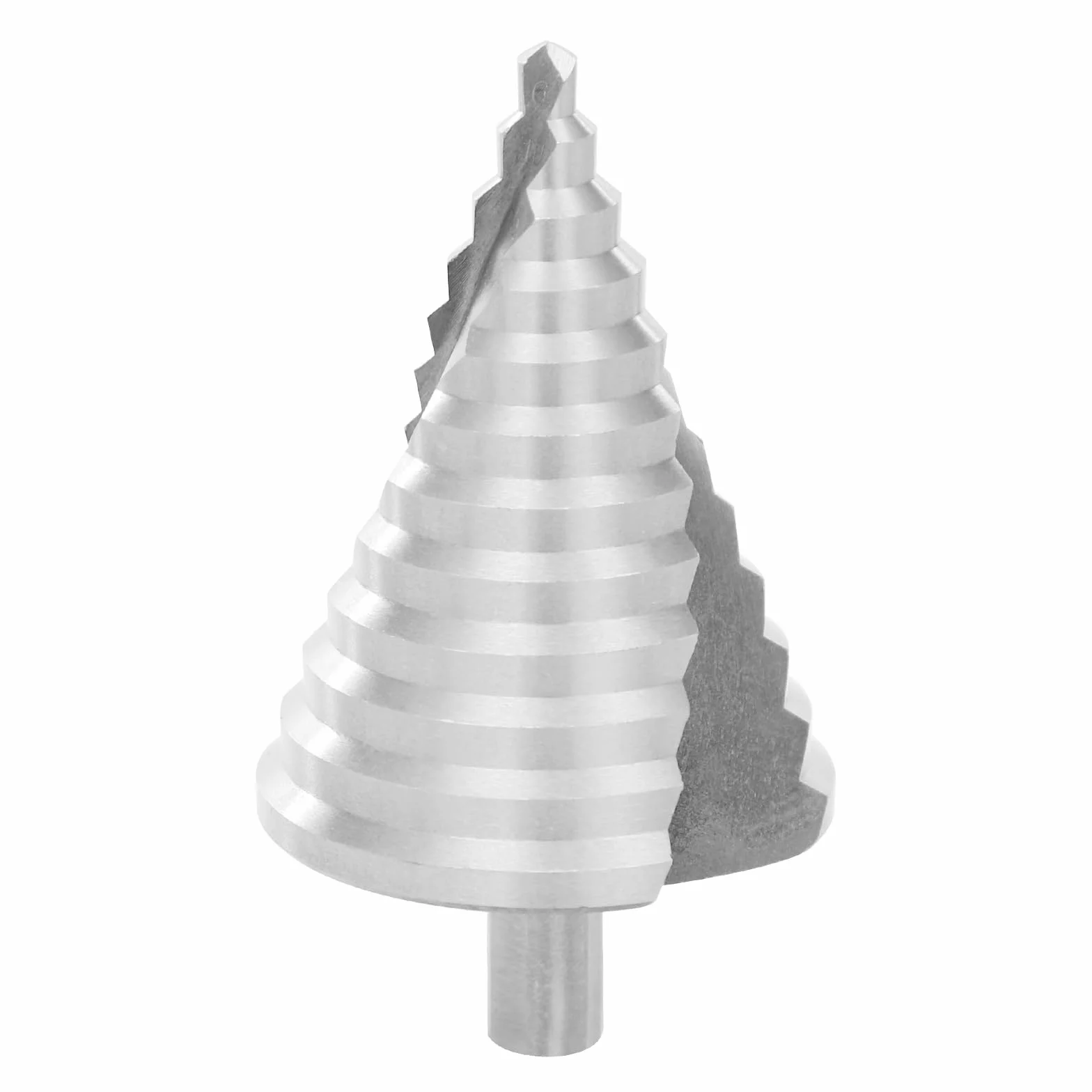 Wiertło stopniowe, wiertło spiralne 6-60 mm, wiertło do metalu, wiertło stożkowe z 12 stopniami wiercenia otworów w drewnie PCW i płytach z tworzywa sztucznego
