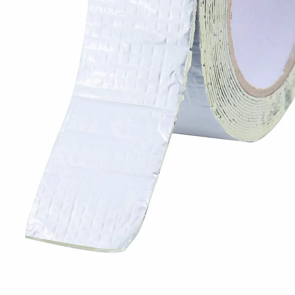 BUTYL TAPE - taśma naprawcza do rur odpływowych, wielofunkcyjna taśma wodoodporna z gumy butylowej do naprawy rur dachowych, 5 m 5 cm