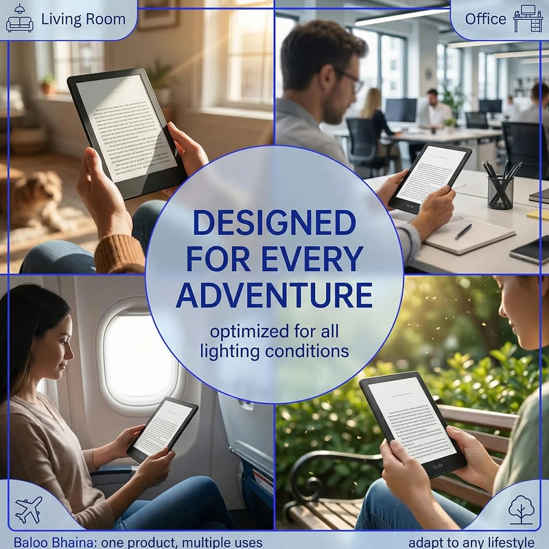Ochraniacze ekranu do Kindle Paperwhite 7 cali 12 generacji 2024, matowy PET pełne pokrycie