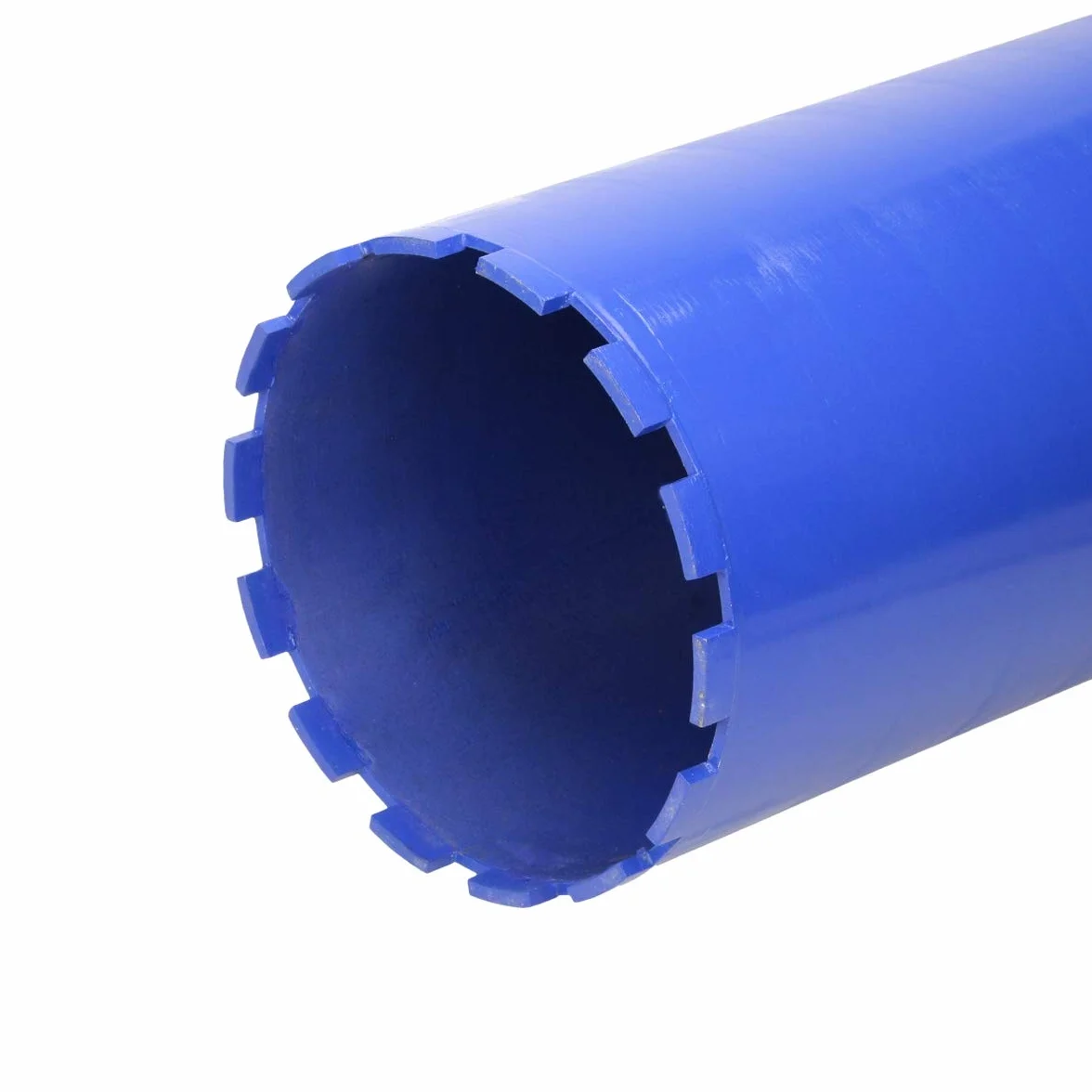ECD Germany diamentowe wiertlo rdzeniowe 1 1/4" Ø180mm 455mm do wiertarek narzedzie do metalu diamentowe do pracy na mokro i sucho doskonale do wiercenia w betonie oraz innych twardych materialach