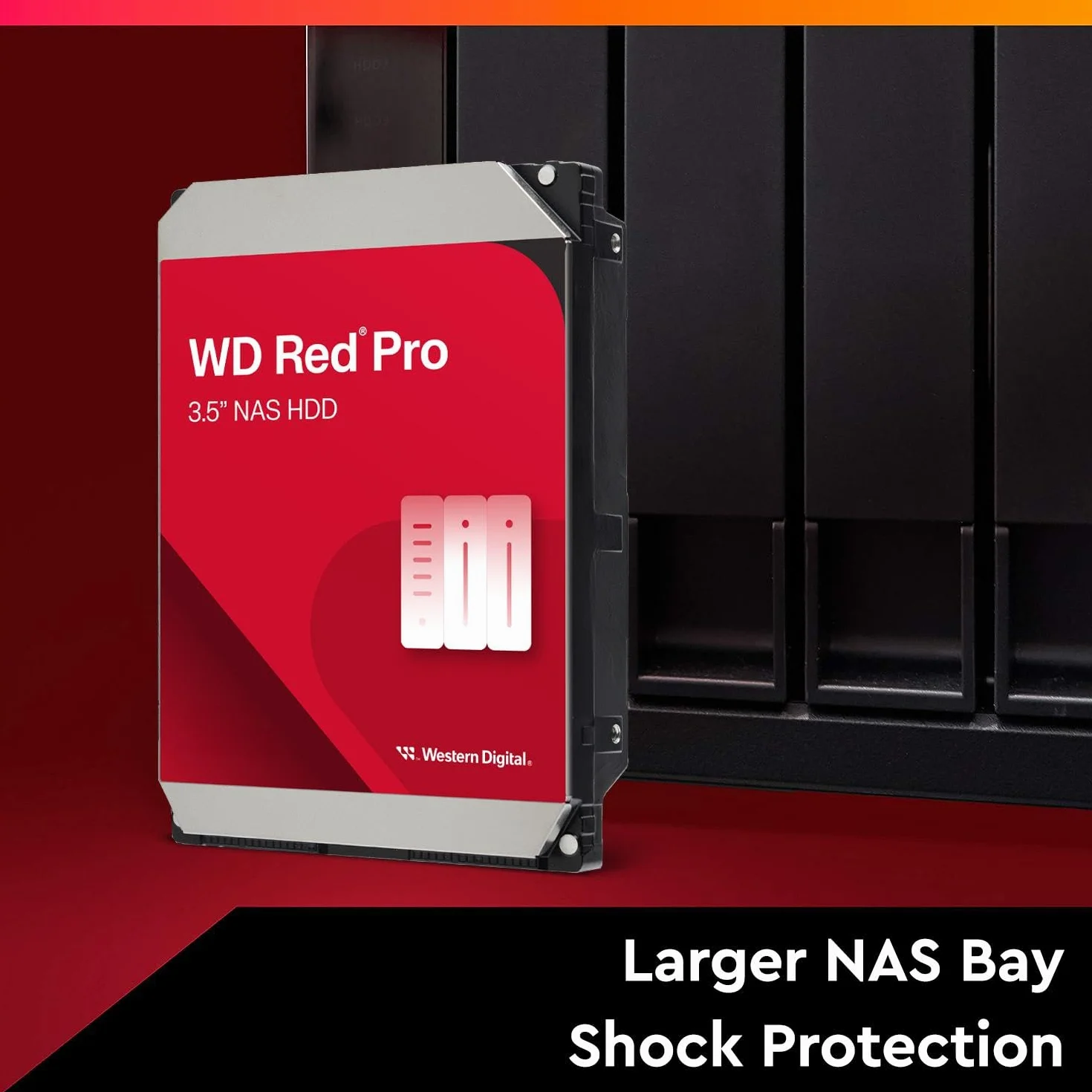 HDD WD Red Pro WD121KFBX 12TB/8,9/600/72 Sata III 256MB (CMR)