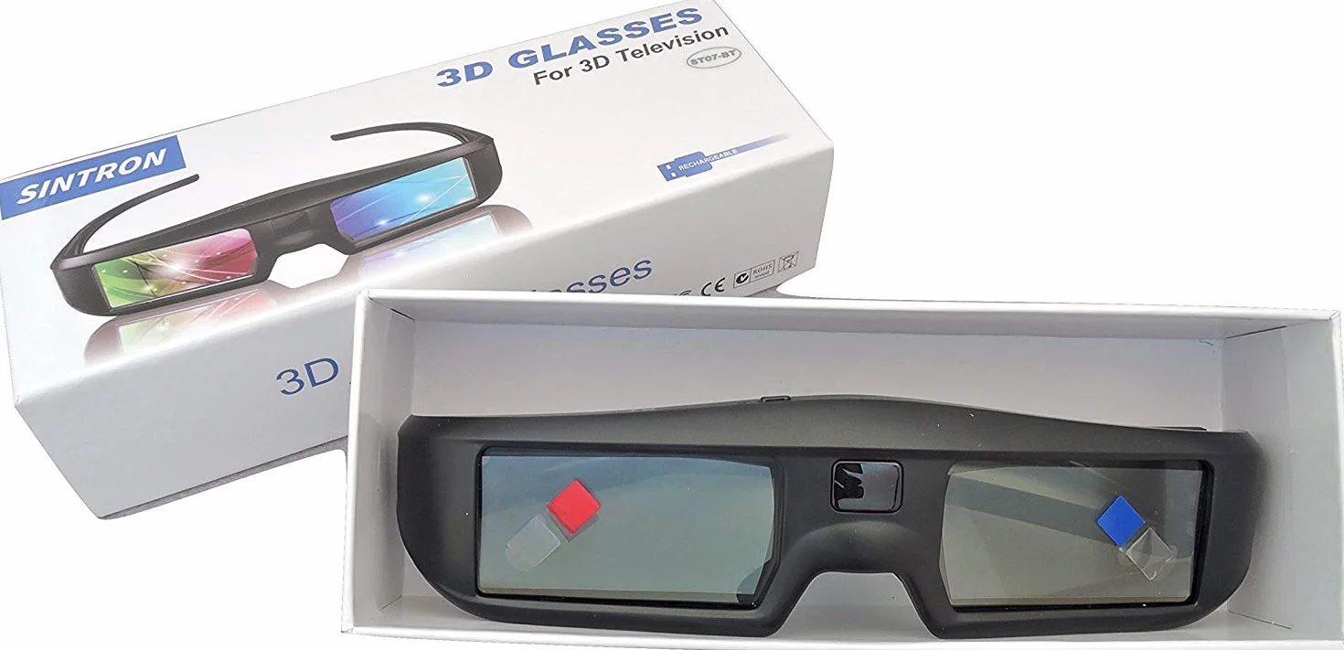 Sintron ST07-BT 3D Aktywne okulary migawkowe do Sony Panasonic Epson Samsung TV