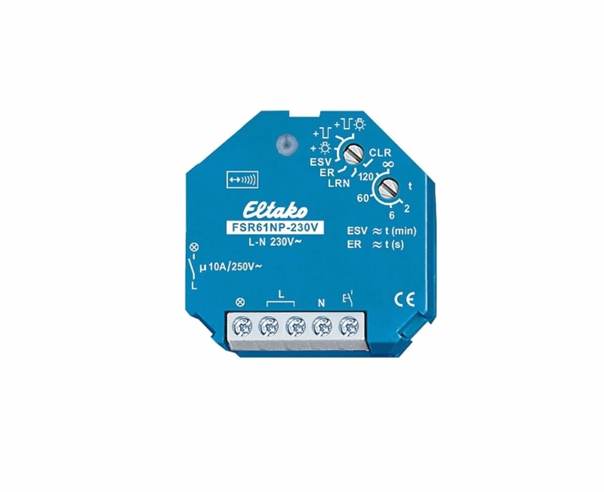 Eltako 4947808 Aktor radiowy przekaźnik prądowy 1S FSR 61NP-230 V