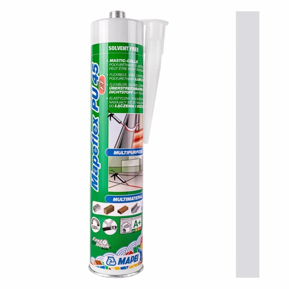 Szybkotwardniejący uszczelniacz poliuretanowy MAPEI MAPEFLEX PU45 FT 300ml (Szary 111)