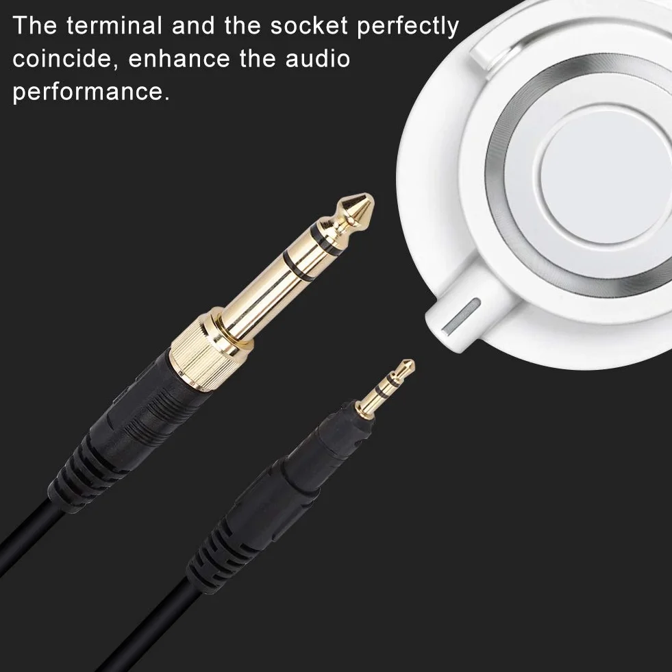 Kabel zastępczy Ath M50X stereo jack 160 cm do słuchawek Audio-Technica