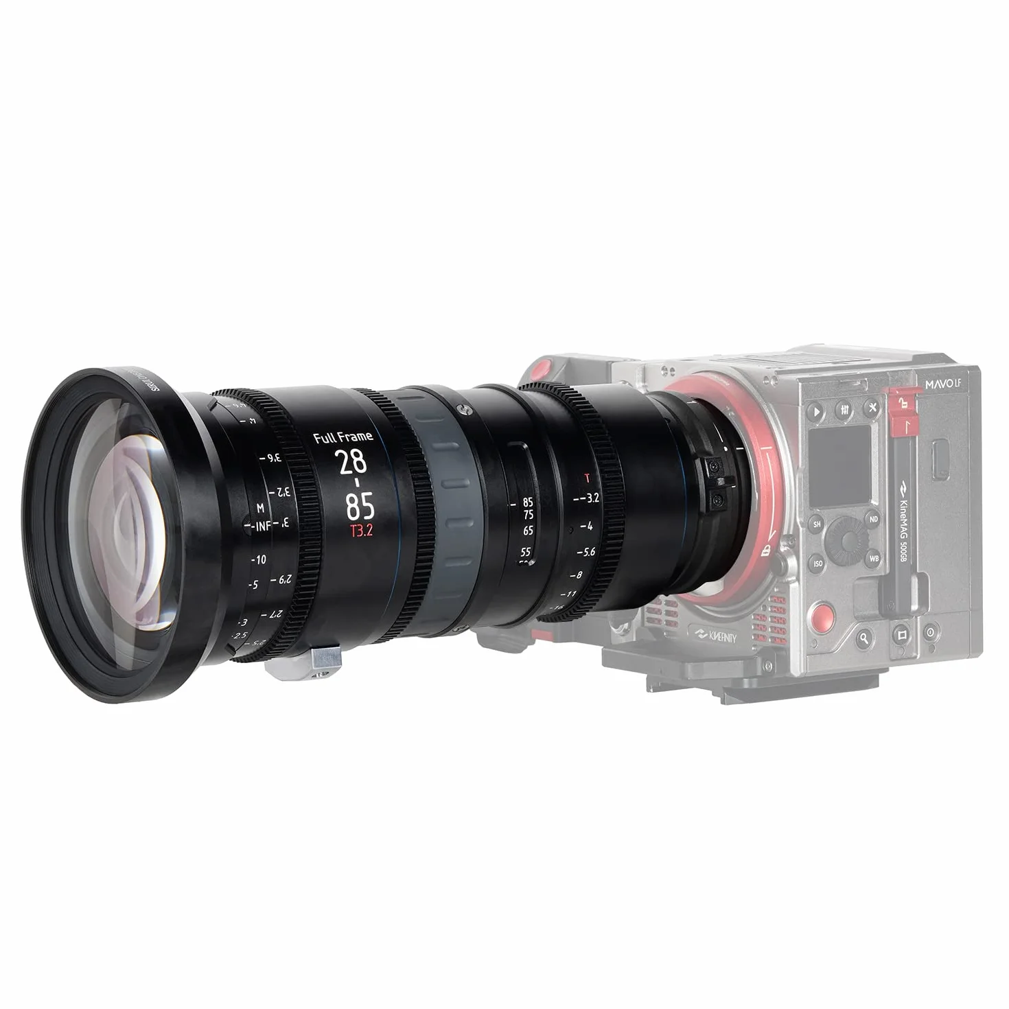 SIRUI Pełnoklatkowy obiektyw Cine z zoomem parogniskowym T3.2 28-85 mm do EF BMPCC-6k EOS C300 Mark III