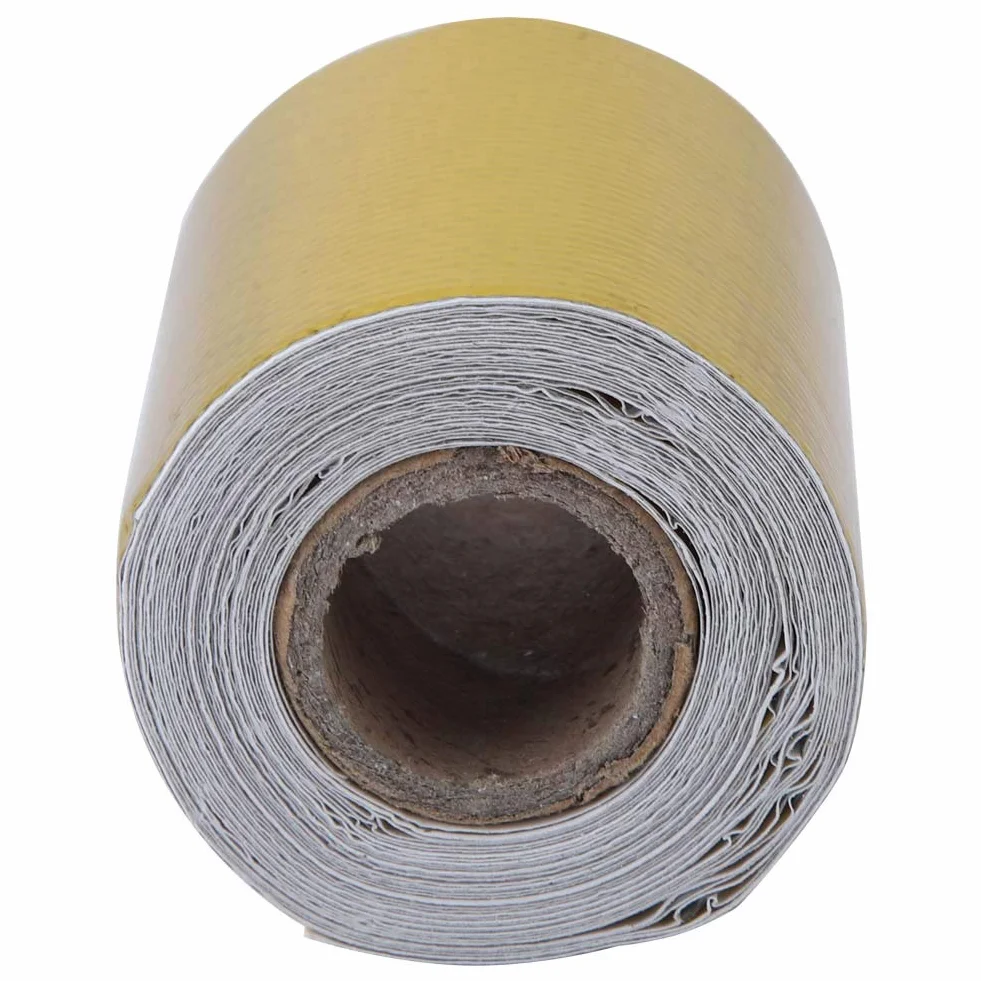 Aluminiowa taśma samoprzylepna, odblaskowa taśma klejąca osłona termiczna folia aluminiowa taśma klejąca do naprawy uszczelek izolacyjnych (złota 5 m x 5 cm)