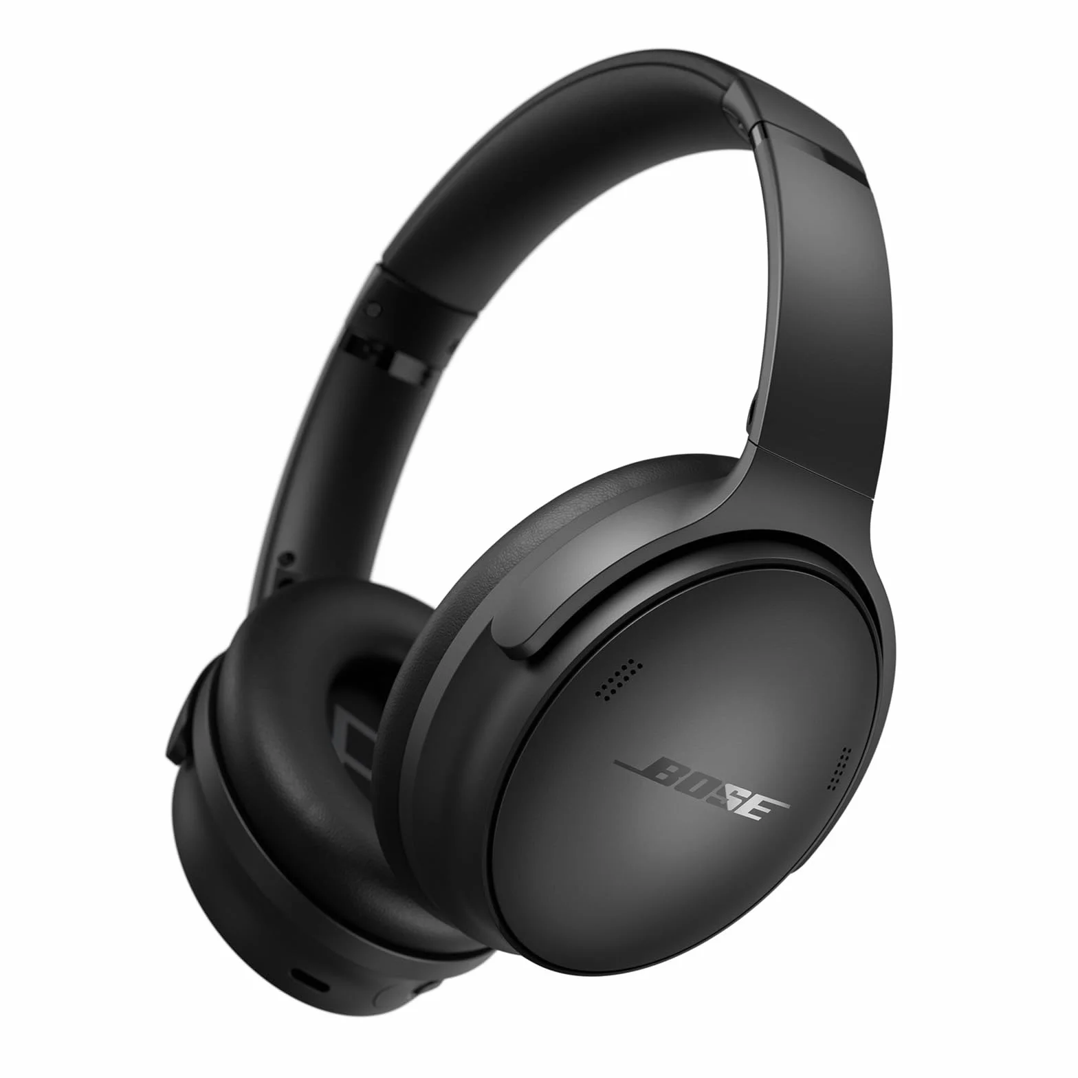 Bose QuietComfort SC Słuchawki bezprzewodowe z redukcją szumów, słuchawki nauszne Bluetooth z 24-godzinną pracą baterii, z Miękkim Futerał, czarny