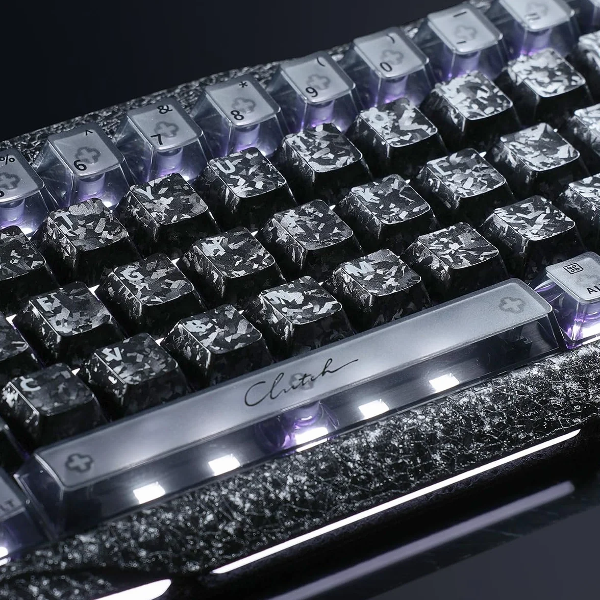 GravaStar Mercury V60 Pro 60% HE magnetyczna klawiatura do gier, częstotliwość odczytu 8 kHz, opóźnienie 0,125 ms, dynamiczny szybkowyłącznik, regulowane działanie 0,005 mm, pełna aluminiowa obudowa
