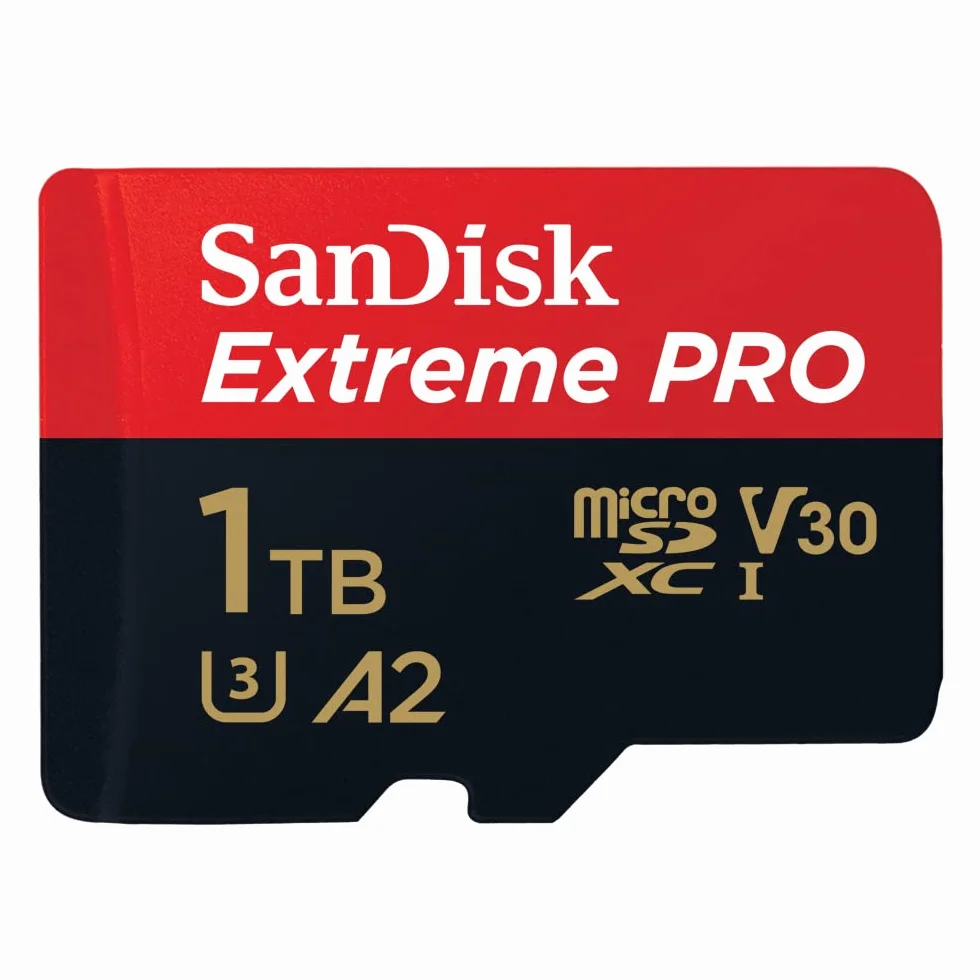 Sandisk Extreme Pro SDSQXCD-1T00-GN6MA Karta Pamięci 1TB Czarny